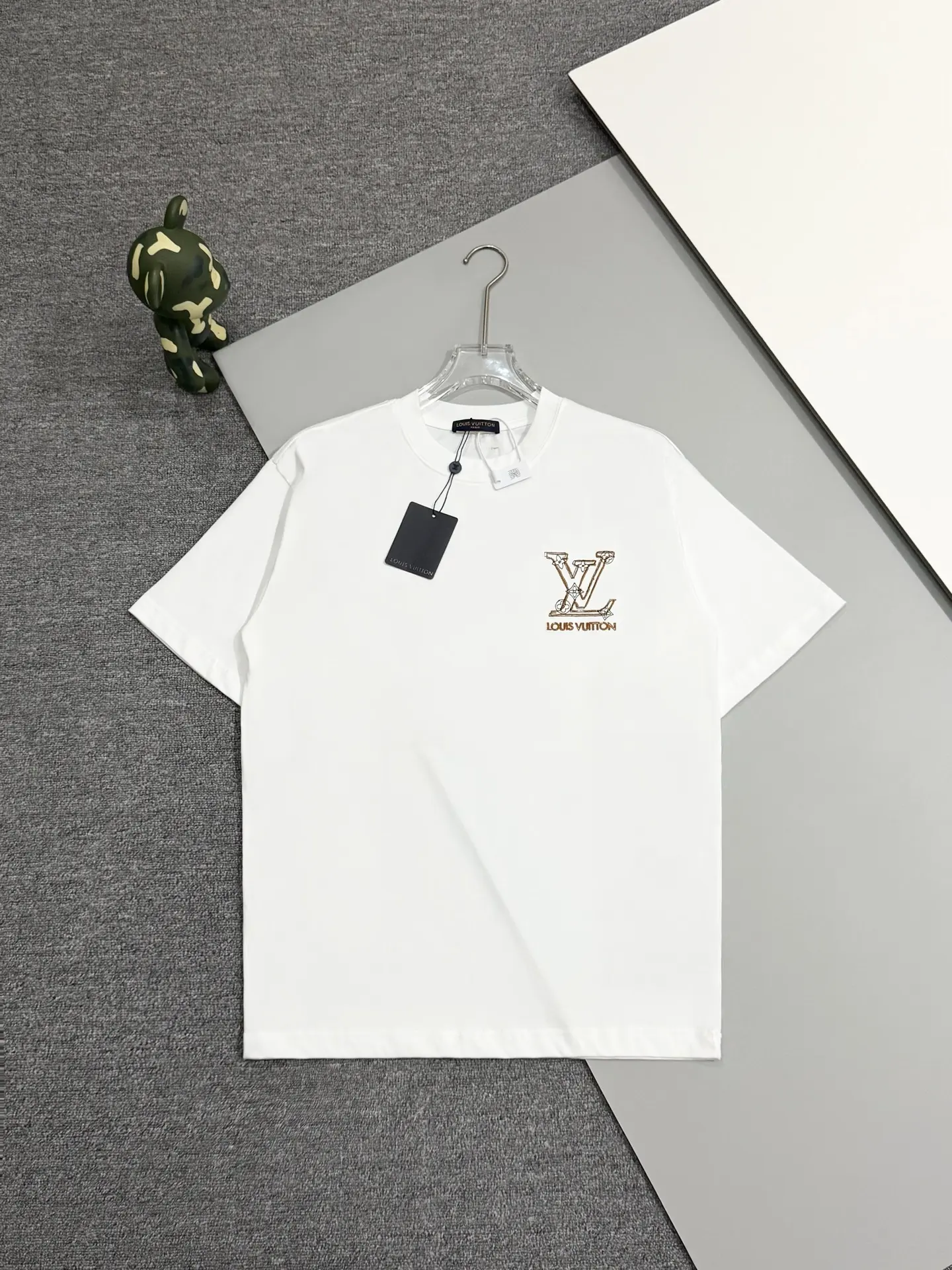 Embroidered Logo Cotton T-Shirt D13513664