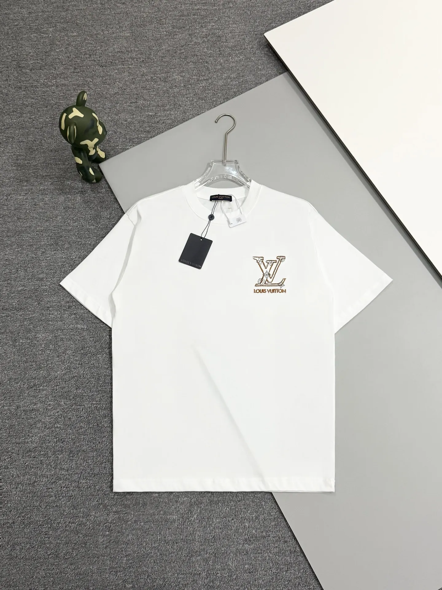Embroidered Logo Cotton T-Shirt D13513664