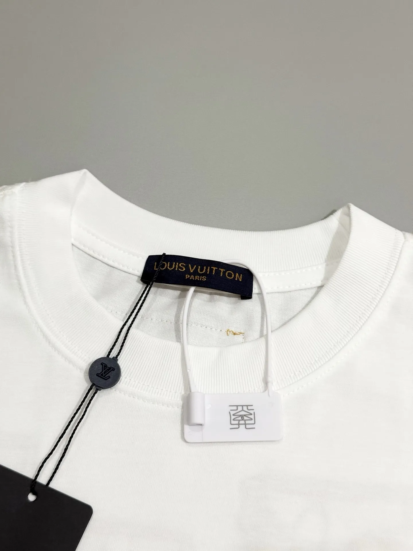 Embroidered Logo Cotton T-Shirt D13513664 — view 3