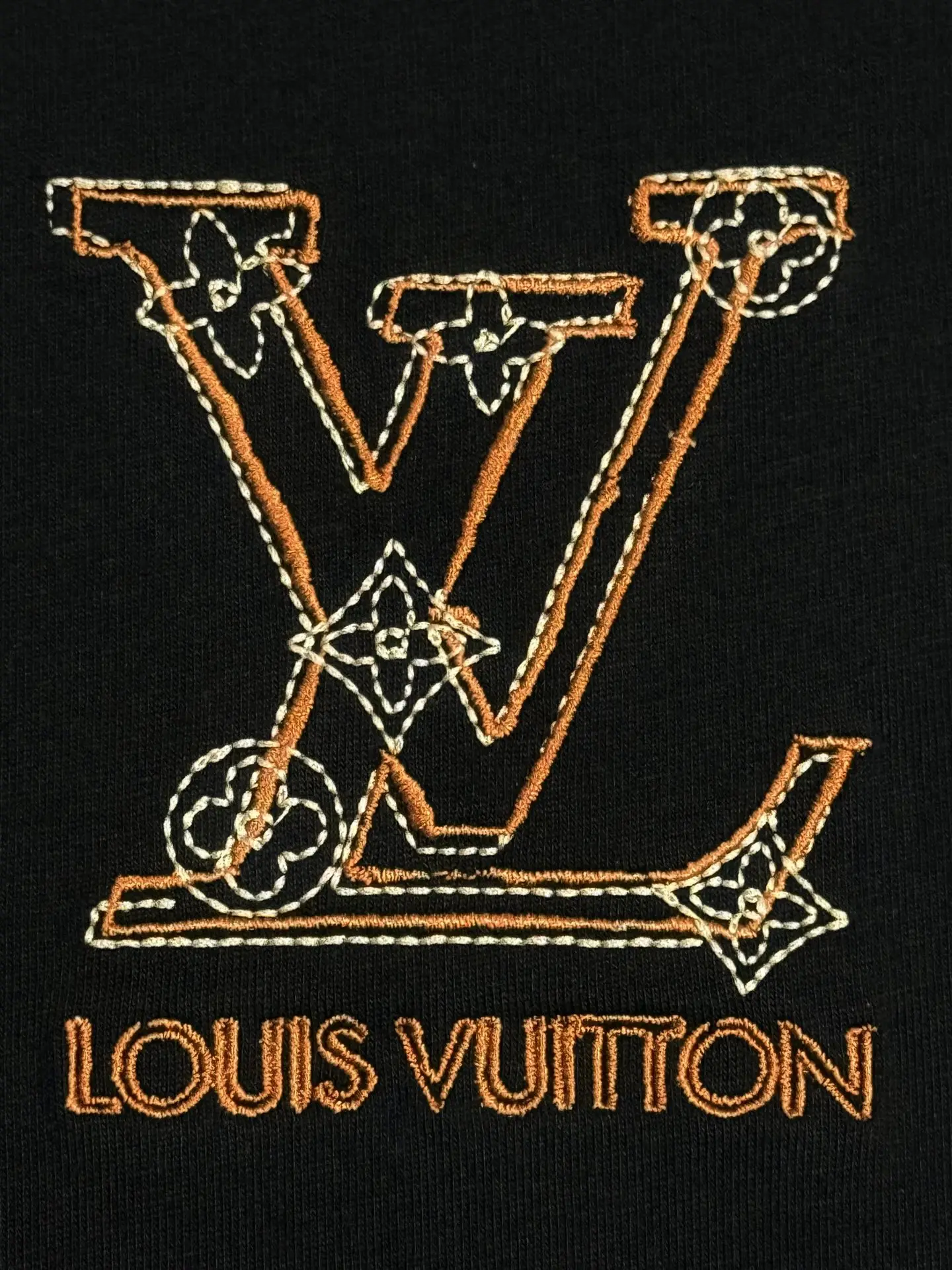 Embroidered Logo Cotton T-Shirt D13513665 — view 4