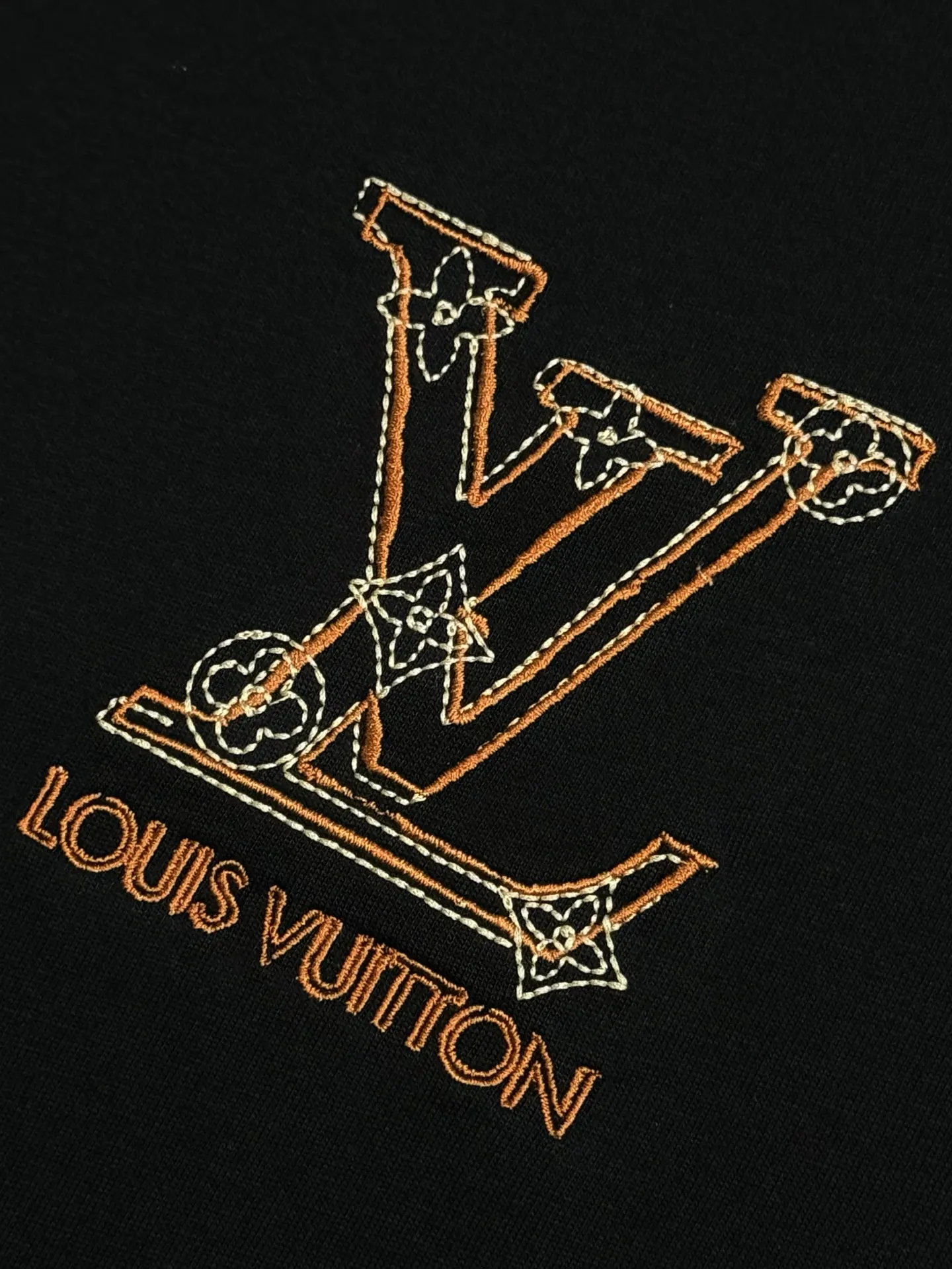 Embroidered Logo Cotton T-Shirt D13513665 — view 5