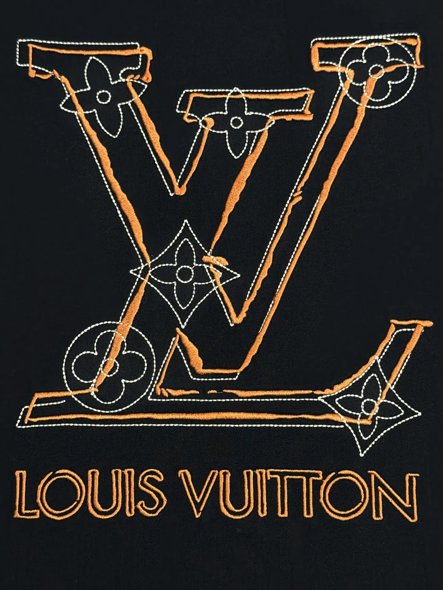 Embroidered Logo Cotton T-Shirt D13513665 — view 6