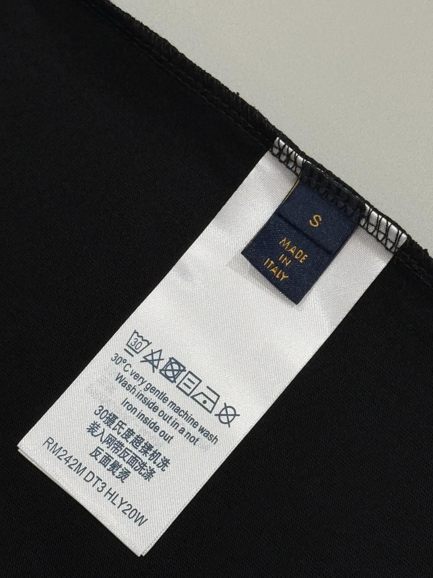 Embroidered Logo Cotton T-Shirt D13513665 — view 8