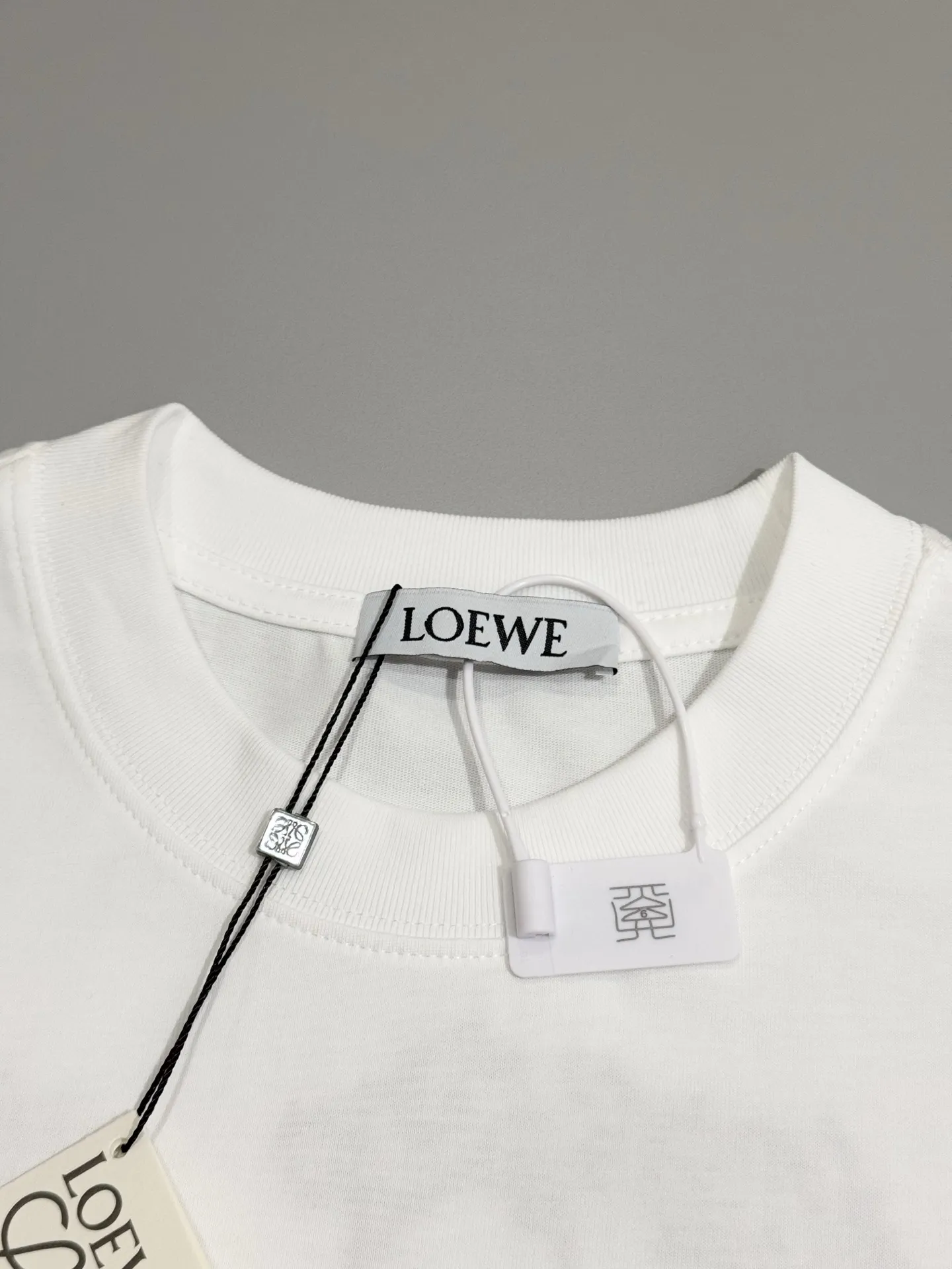 Anagram Embroidered Cotton-Jersey T-Shirt D13513501 — view 3