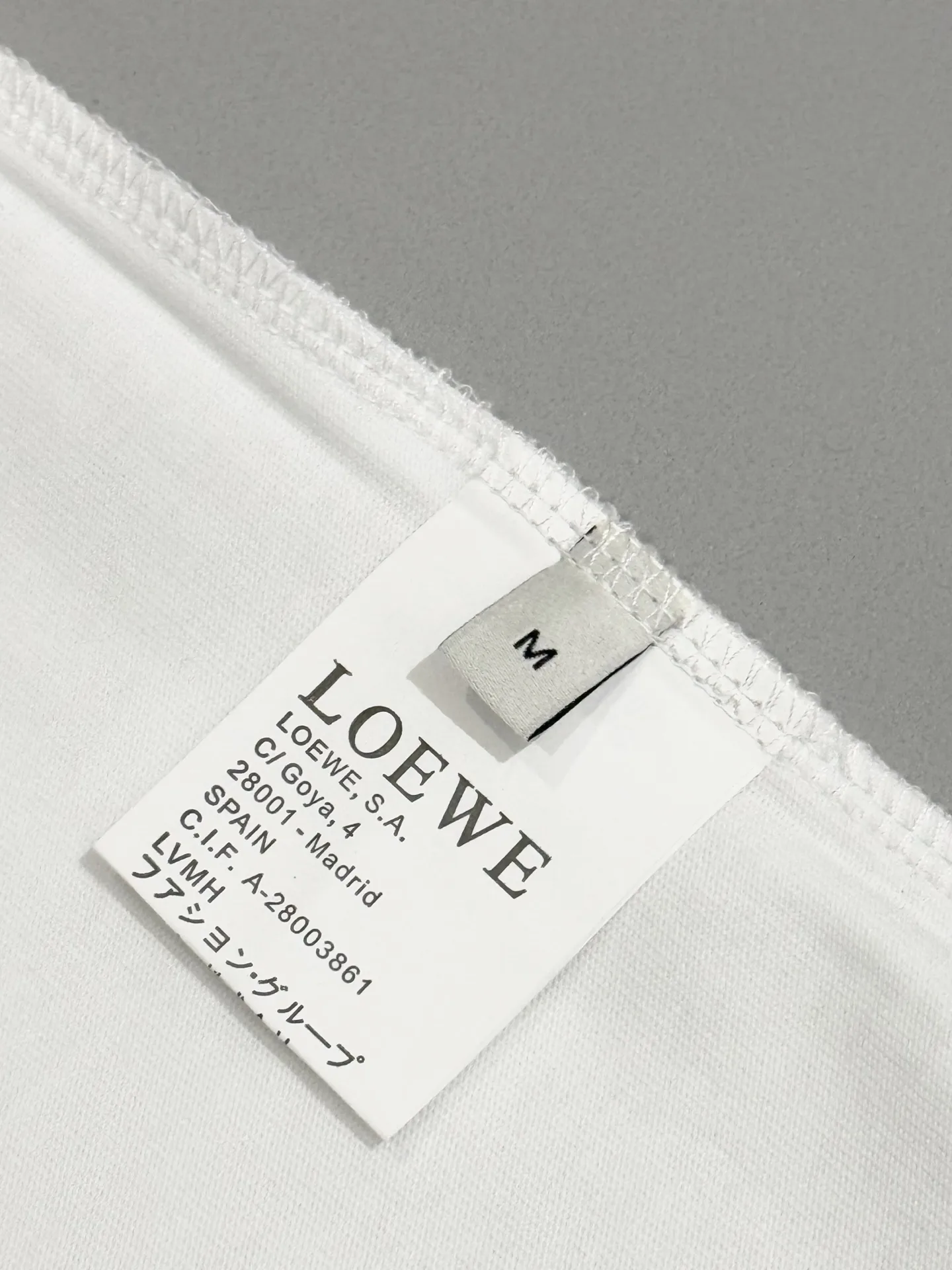Anagram Embroidered Cotton-Jersey T-Shirt D13513501 — view 8