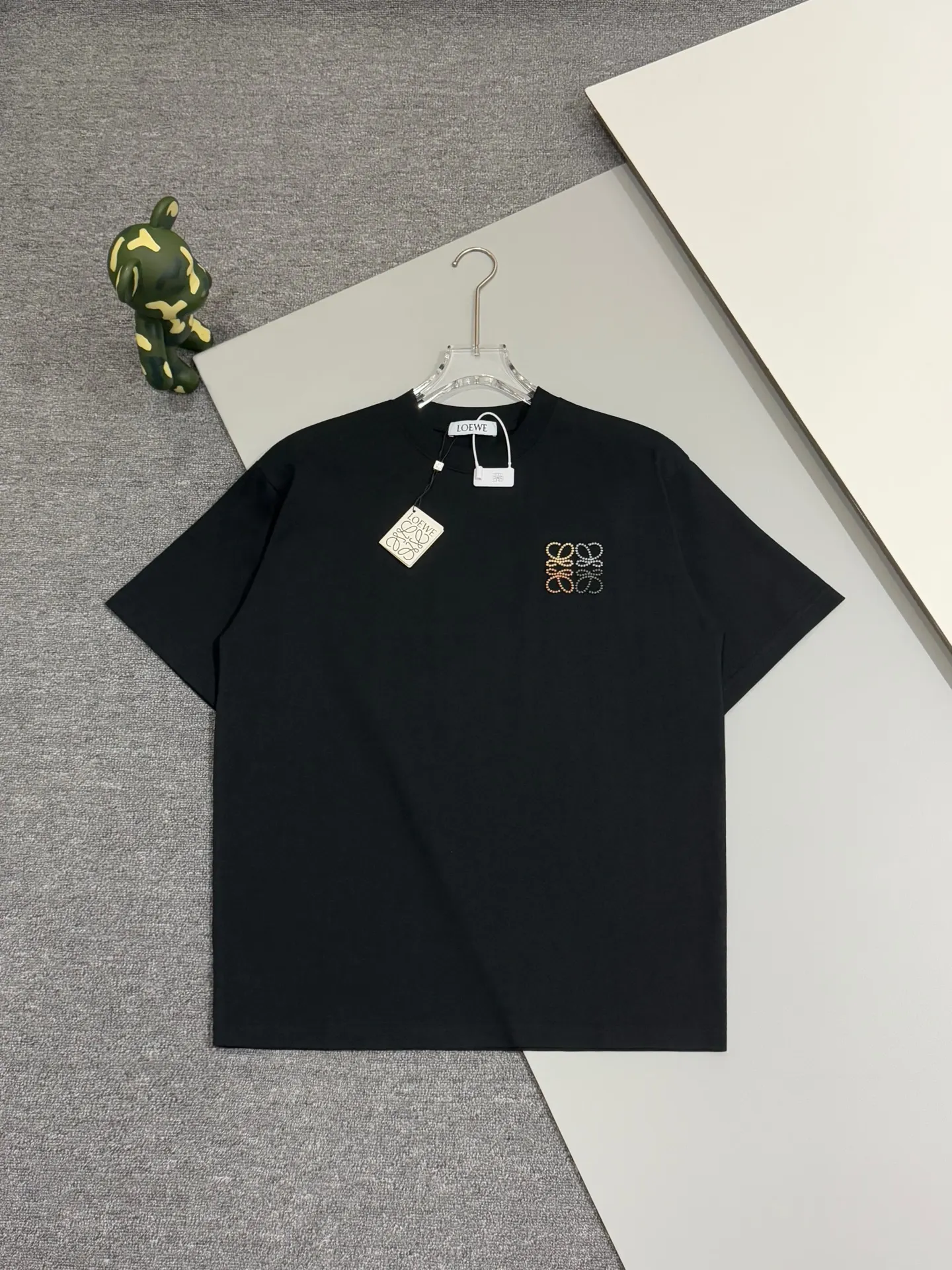 Anagram Embroidered Cotton T-Shirt D13513502