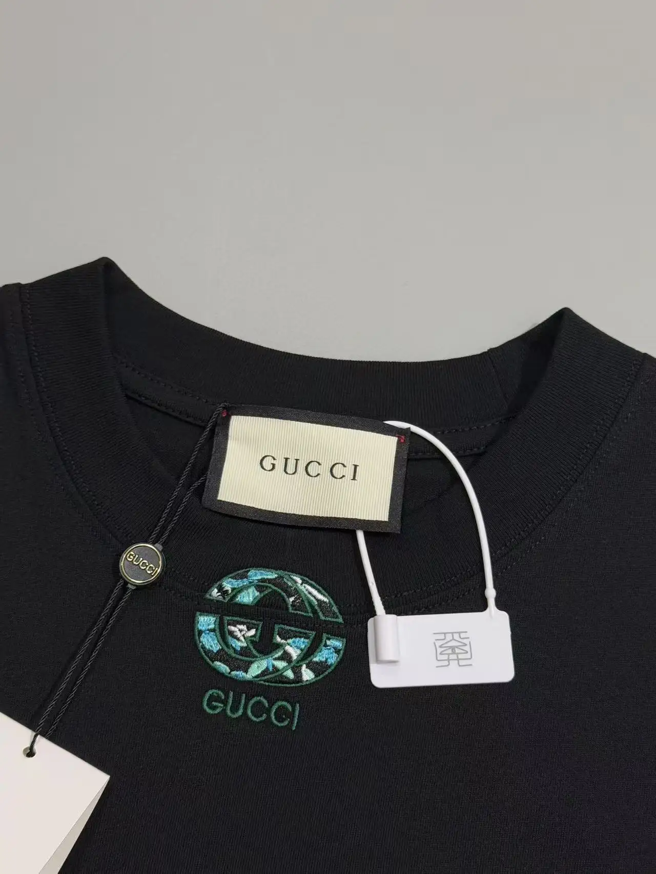 Logo-Embroidered Cotton Jersey T-Shirt D13513747 — view 3