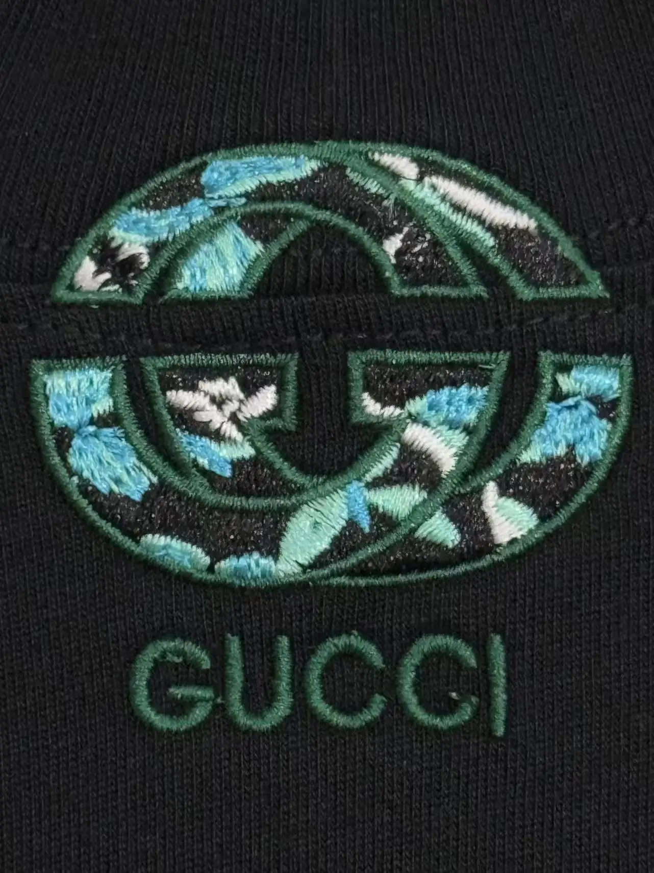 Logo-Embroidered Cotton Jersey T-Shirt D13513747 — view 4