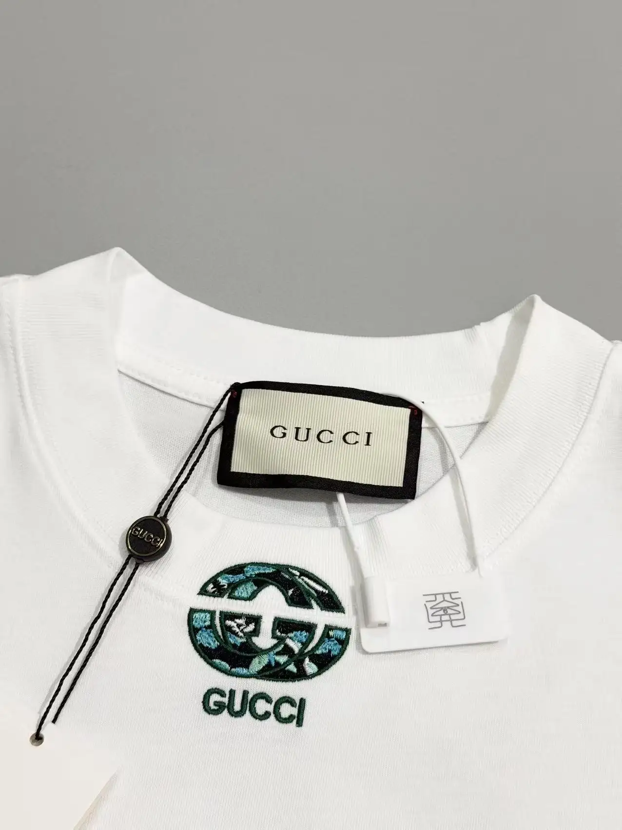 Logo-Embroidered Cotton Jersey T-Shirt D13513746 — view 3