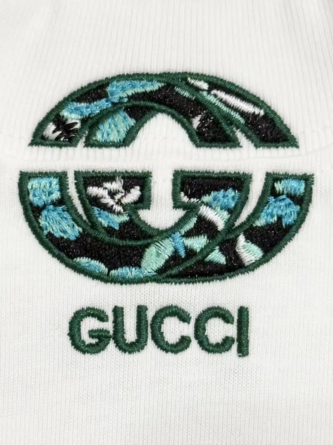 Logo-Embroidered Cotton Jersey T-Shirt D13513746 — view 4