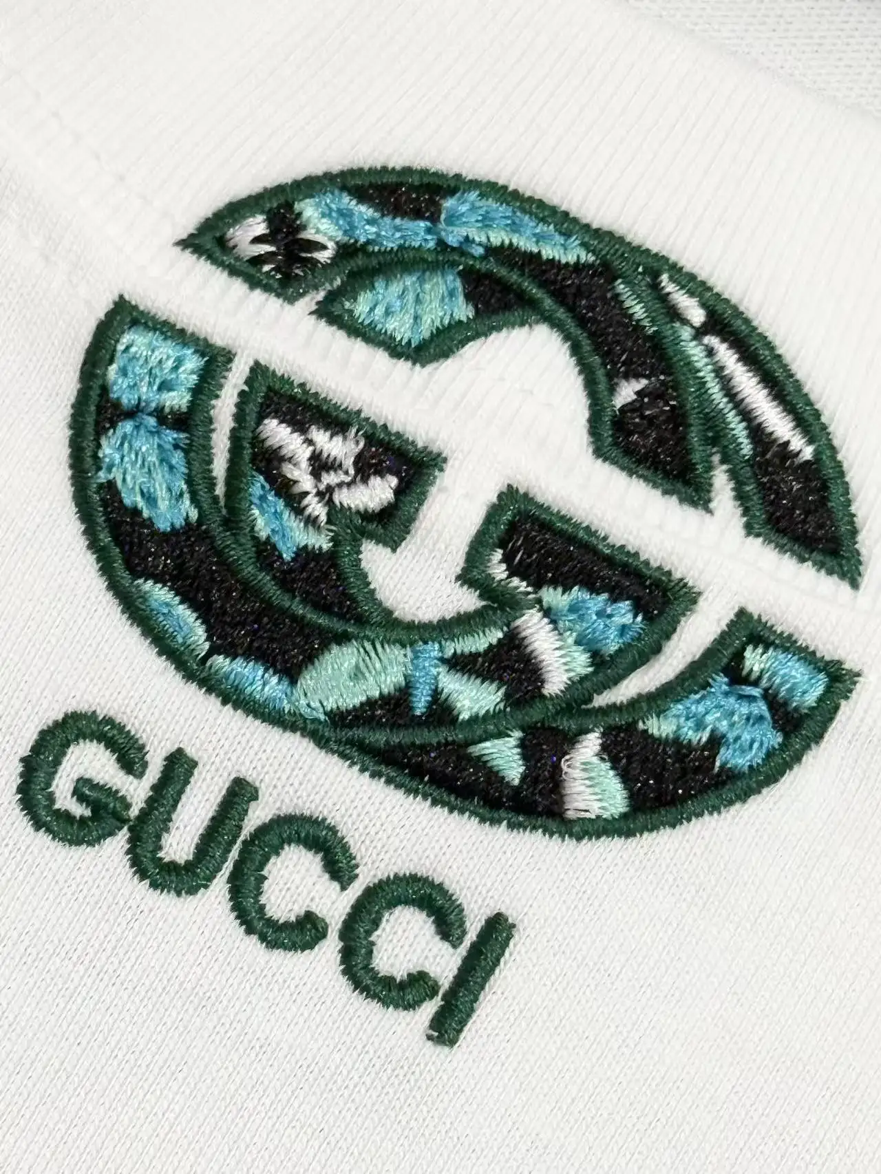 Logo-Embroidered Cotton Jersey T-Shirt D13513746 — view 5