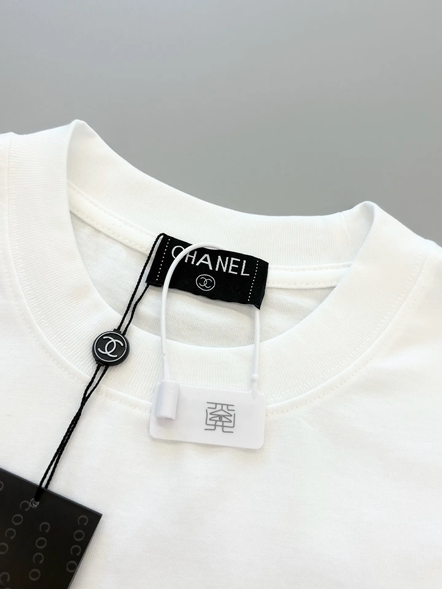 Embroidered Logo Cotton T-Shirt D13513762 — view 3