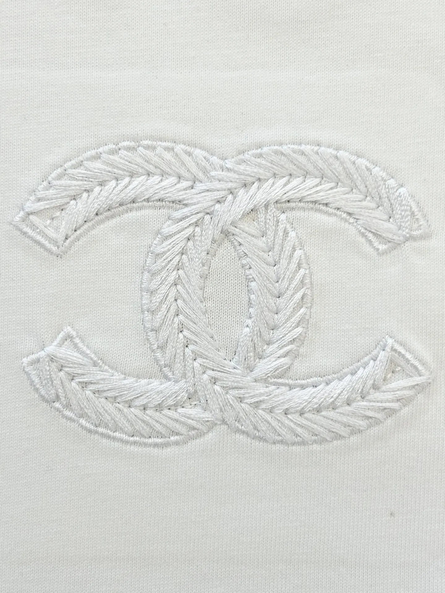 Embroidered Logo Cotton T-Shirt D13513762 — view 4