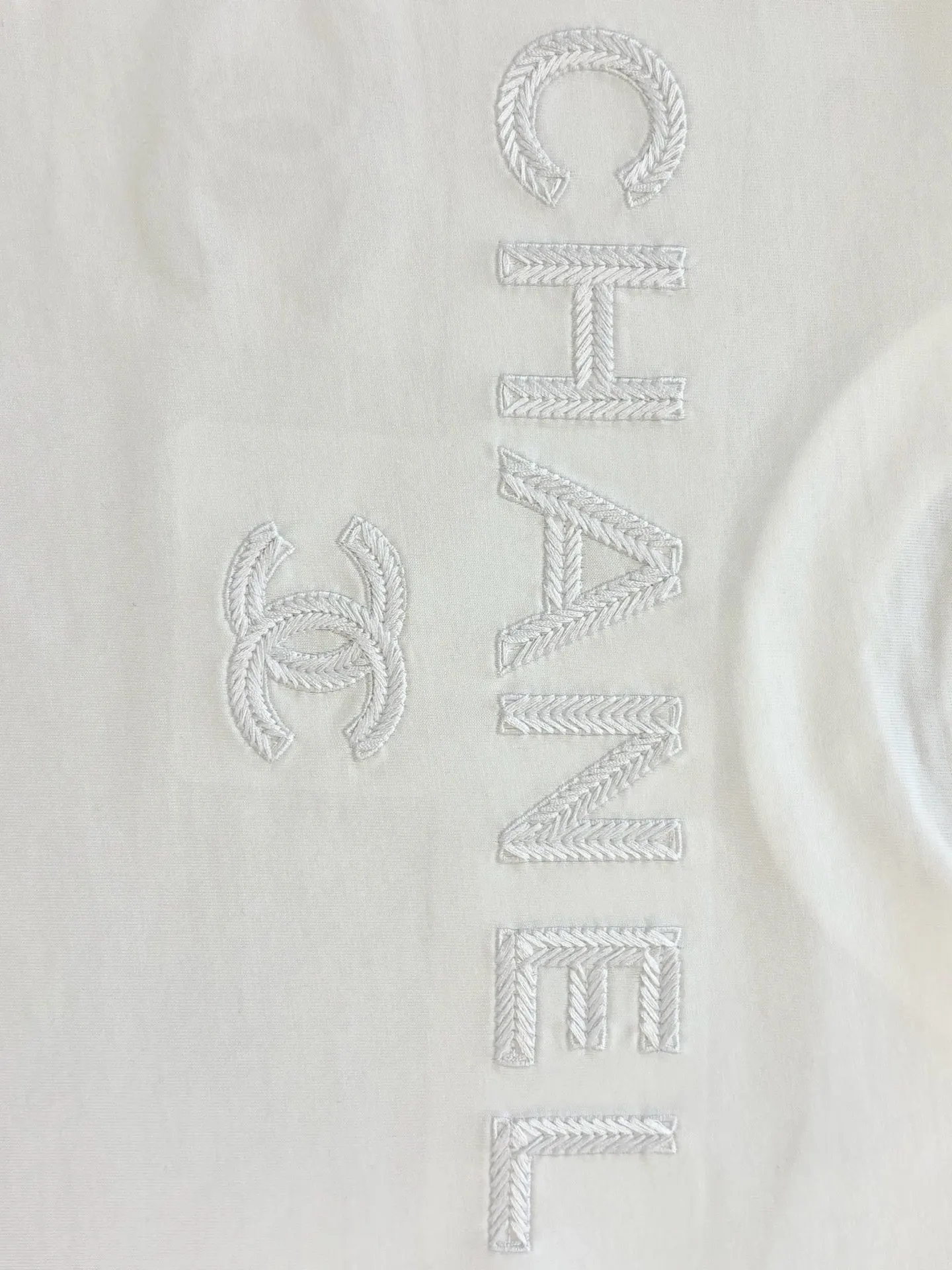 Embroidered Logo Cotton T-Shirt D13513762 — view 6