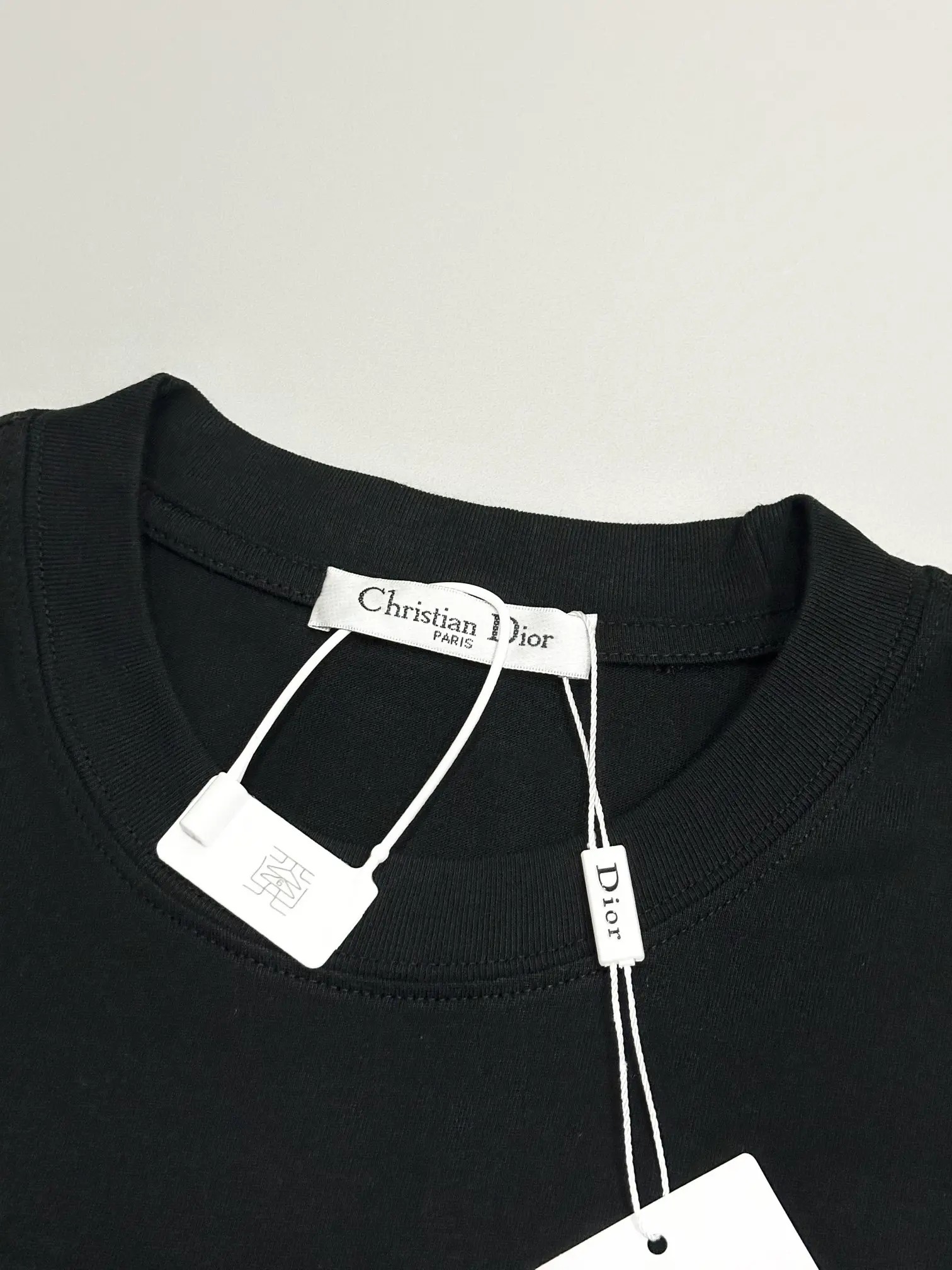 Embroidered Logo Cotton T-Shirt D13513460 — view 3