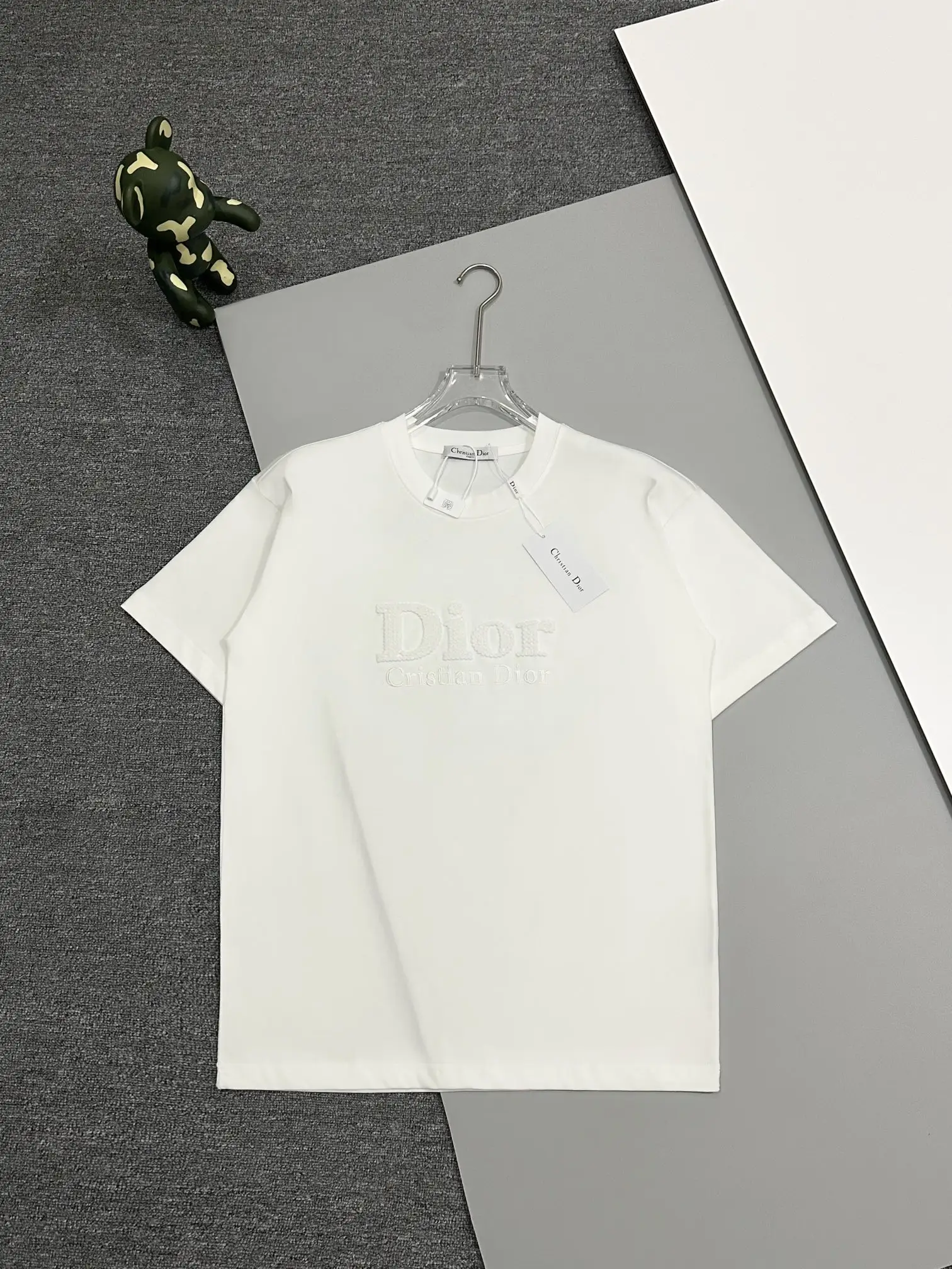 Embroidered Logo Cotton T-Shirt D13513459
