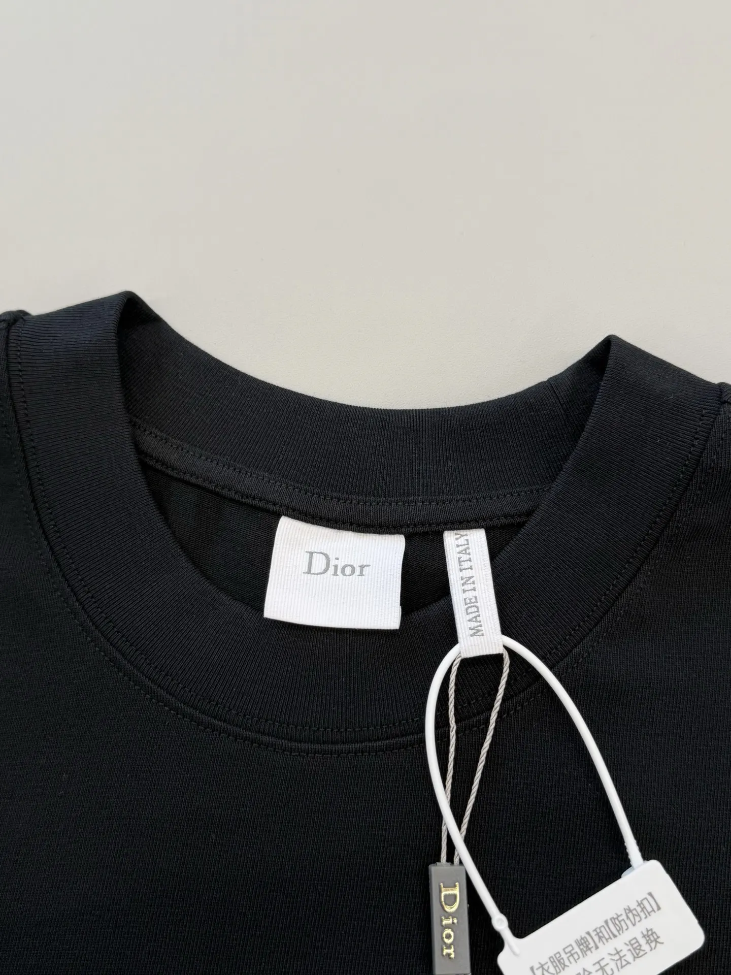 Dior Clover Embroidered Cotton T-Shirt D14013662 — view 3
