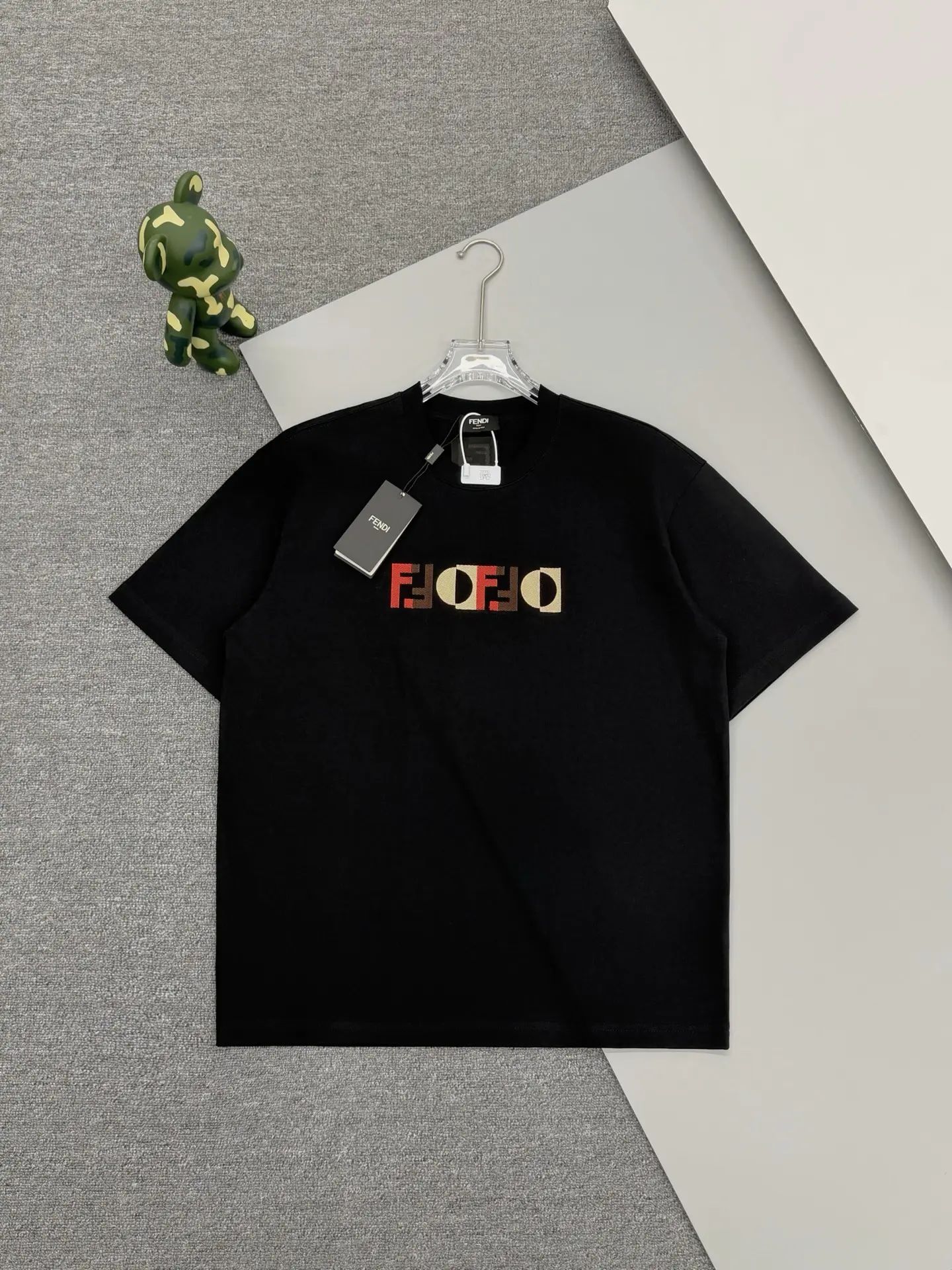 Logo Embroidered Cotton-Jersey T-Shirt D14013660
