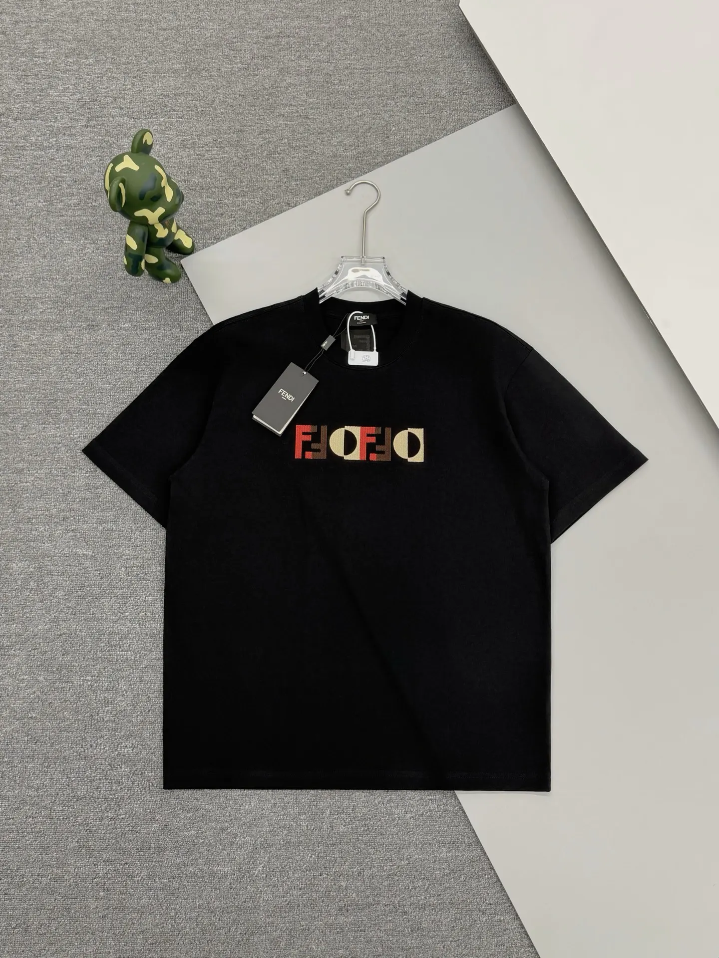 Logo Embroidered Cotton-Jersey T-Shirt D14013660