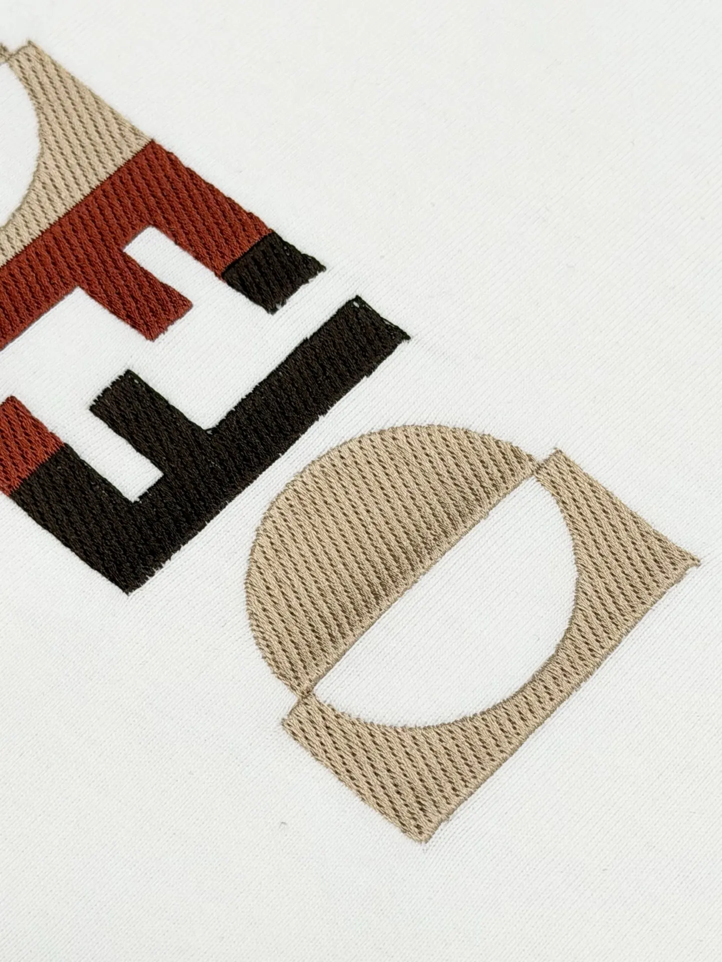 Embroidered Logo Cotton T-Shirt D14013659 — view 4