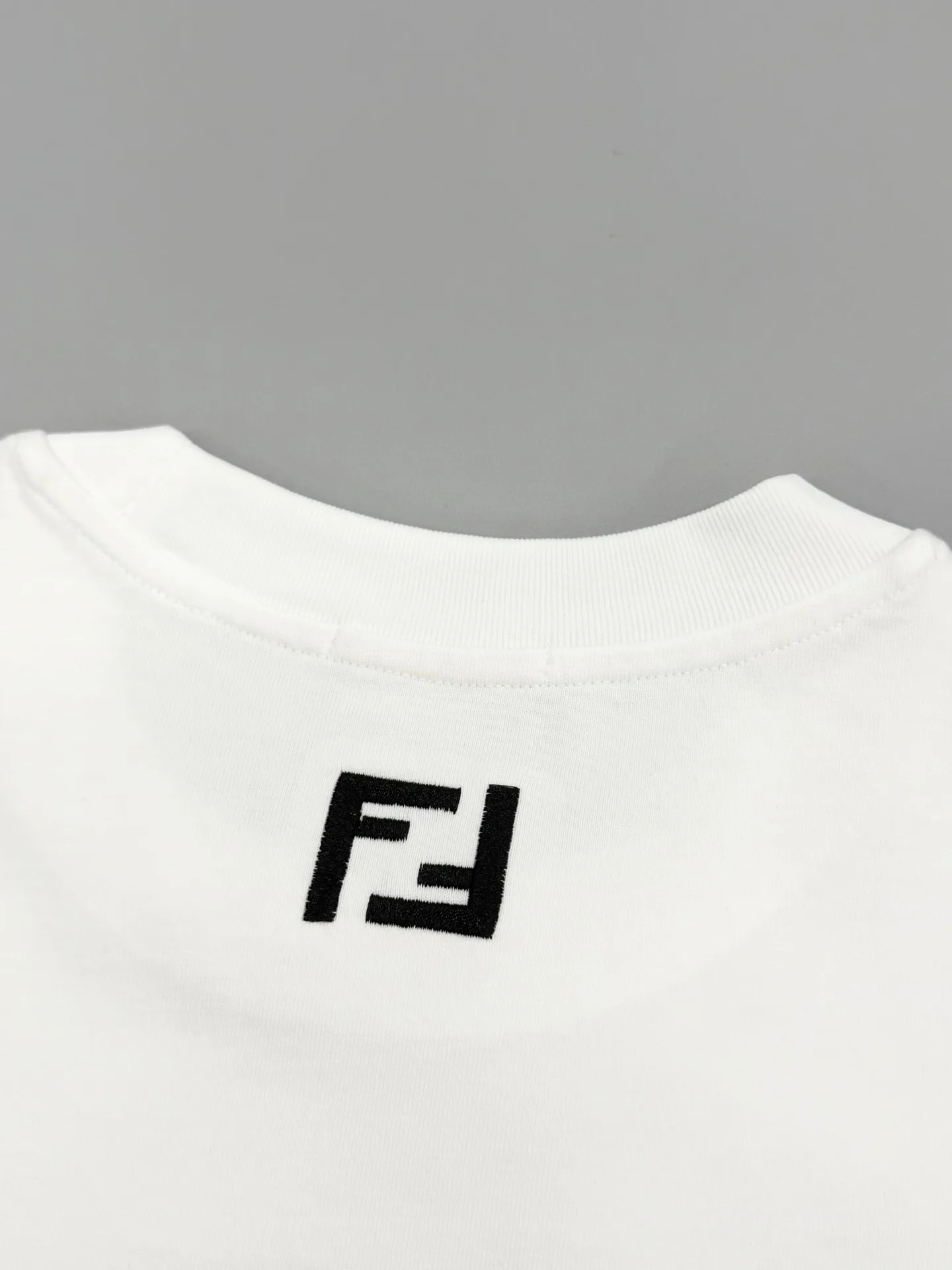Embroidered Logo Cotton T-Shirt D14013659 — view 7