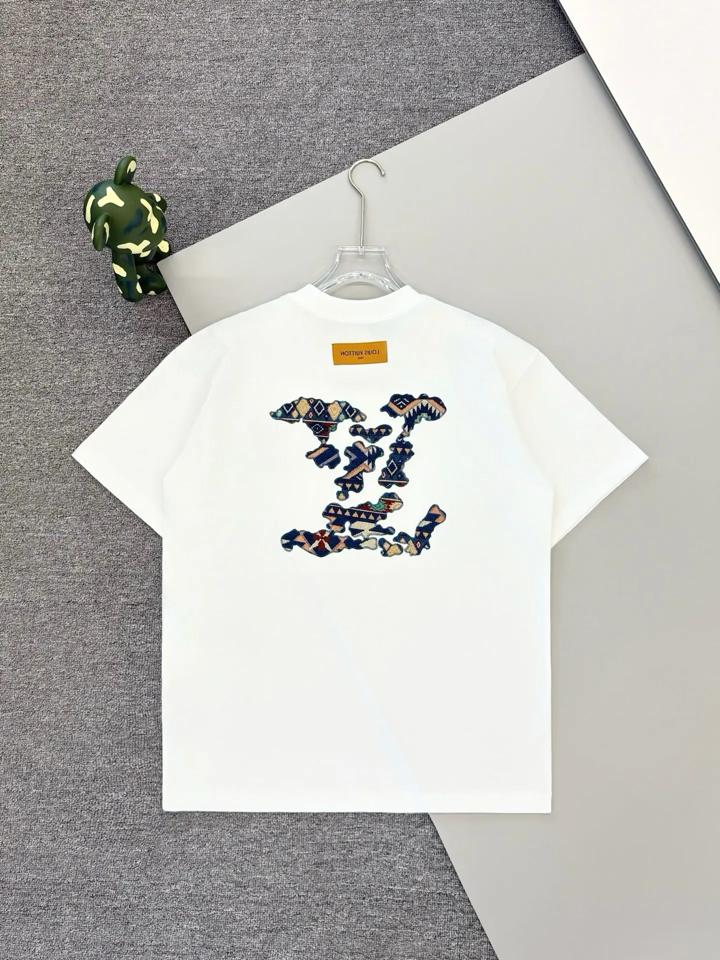 Embroidered Logo Cotton T-Shirt D14013489 — view 2