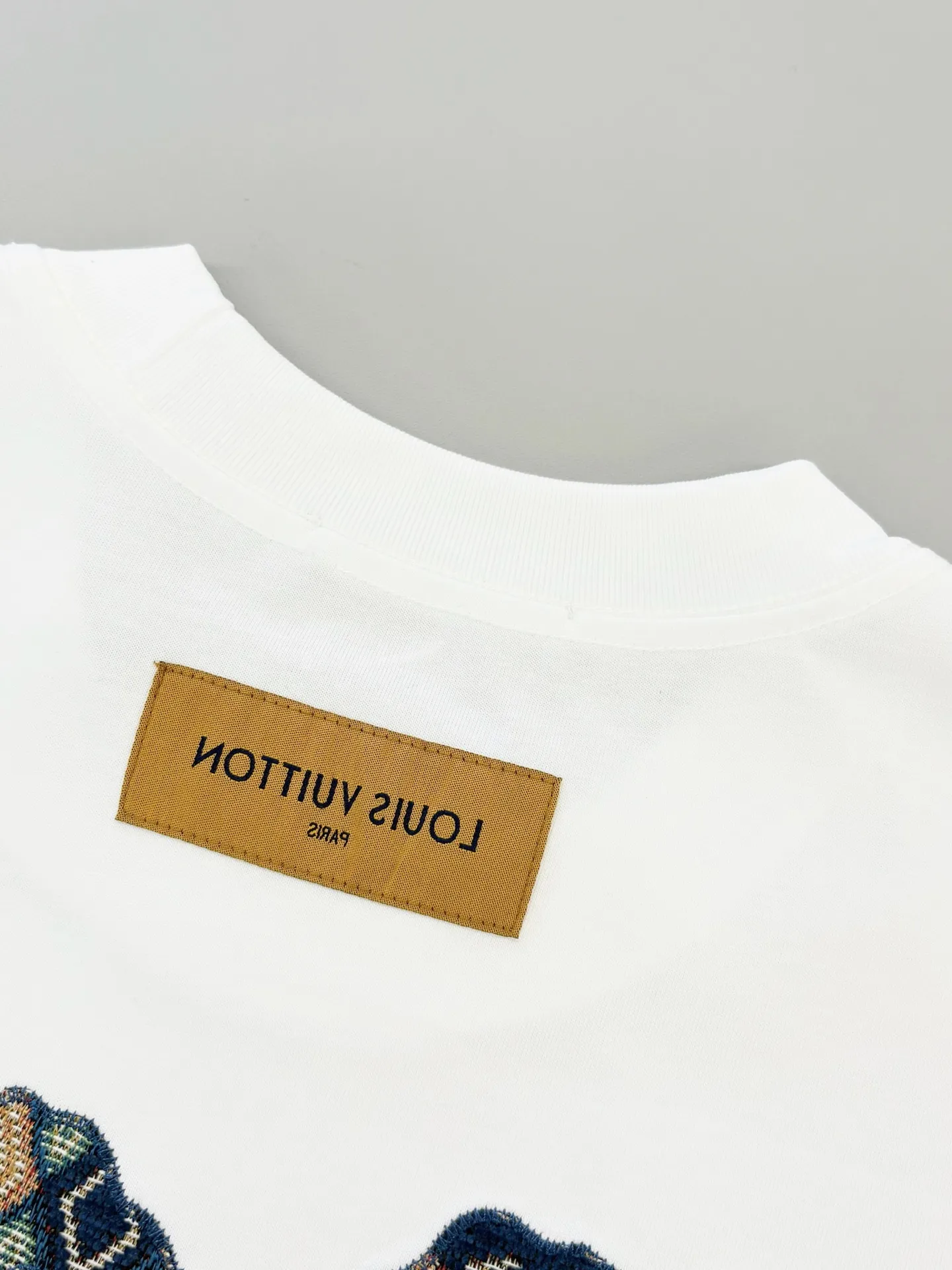 Embroidered Logo Cotton T-Shirt D14013489 — view 6