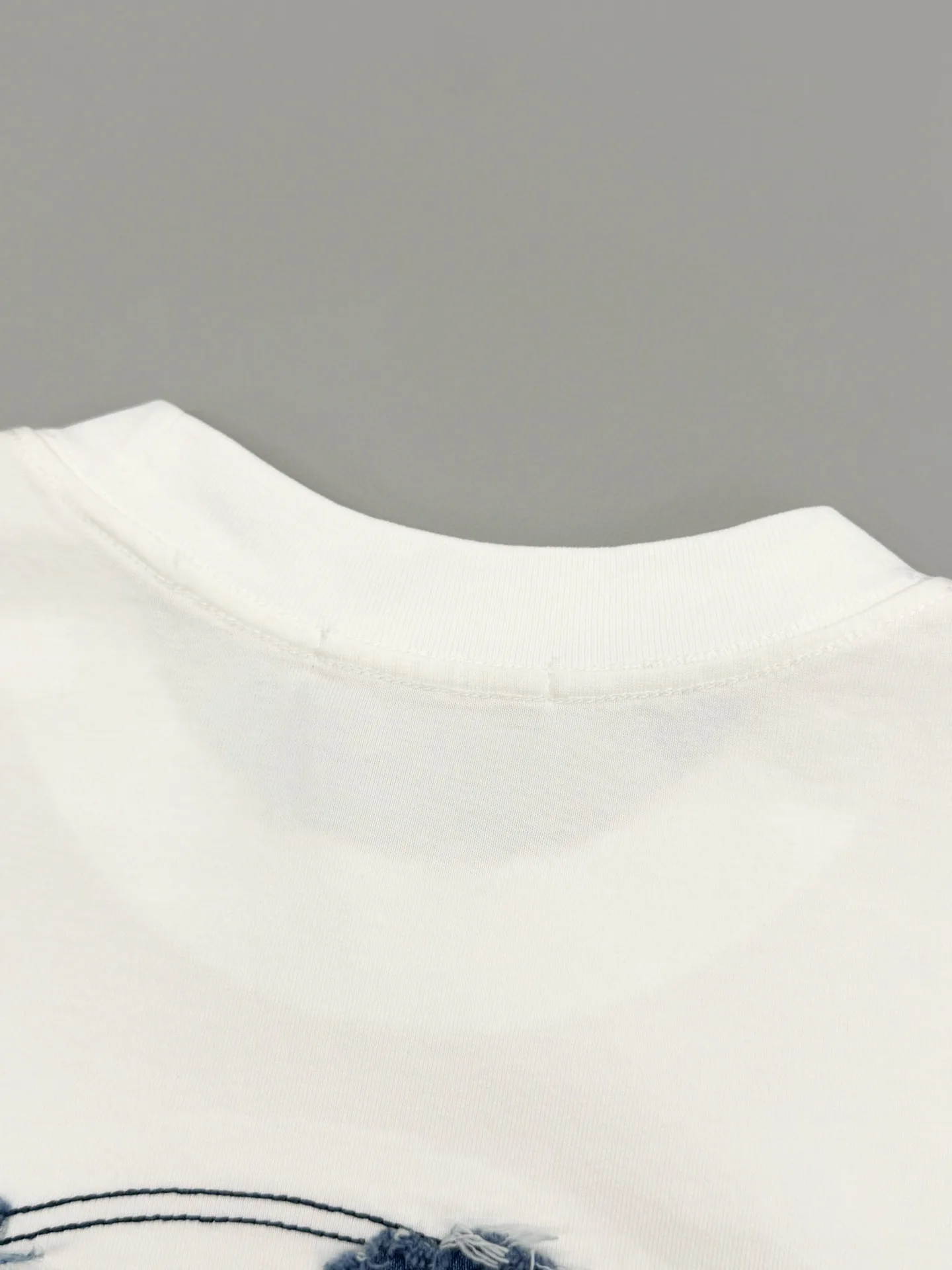 Embroidered Horseshoe Logo Cotton T-Shirt D15013650 — view 6