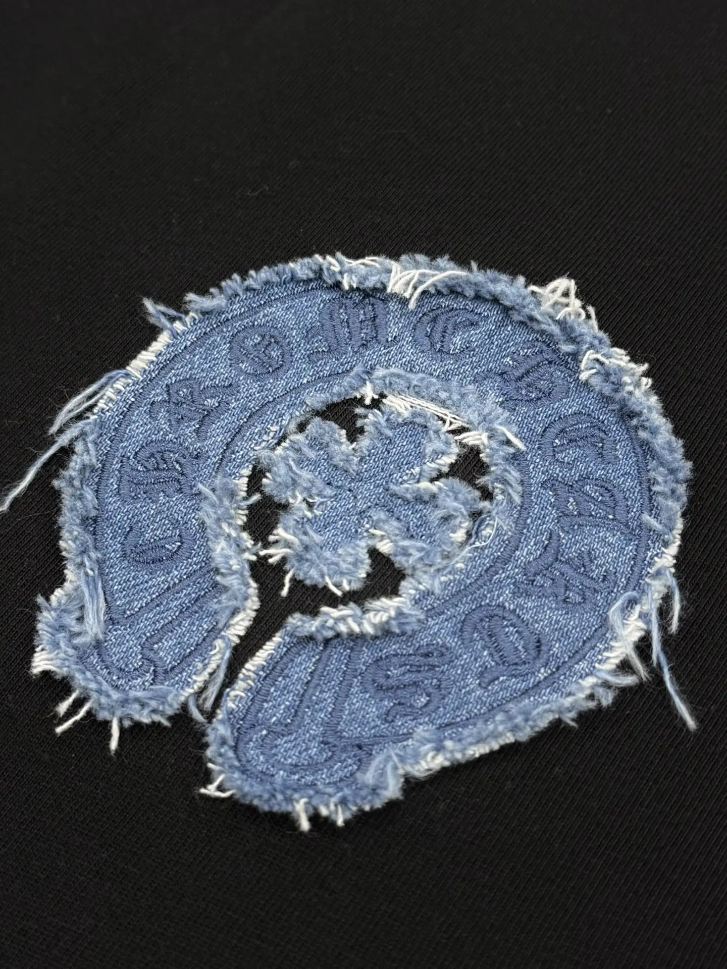 Embroidered Horseshoe Logo Cotton T-Shirt D15013651 — view 5