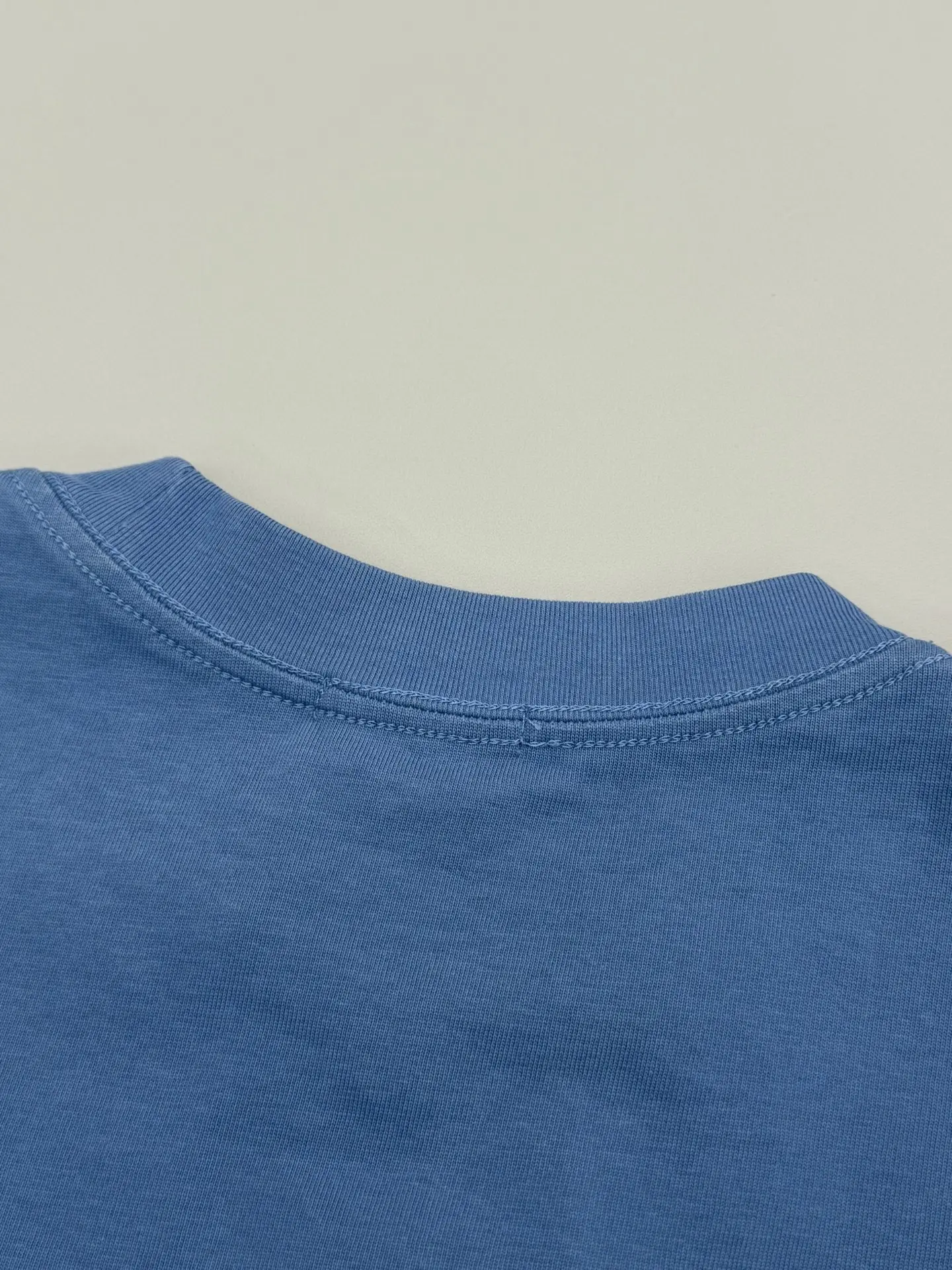 Beaded Logo Embroidery Cotton T-Shirt D15013648 — view 7