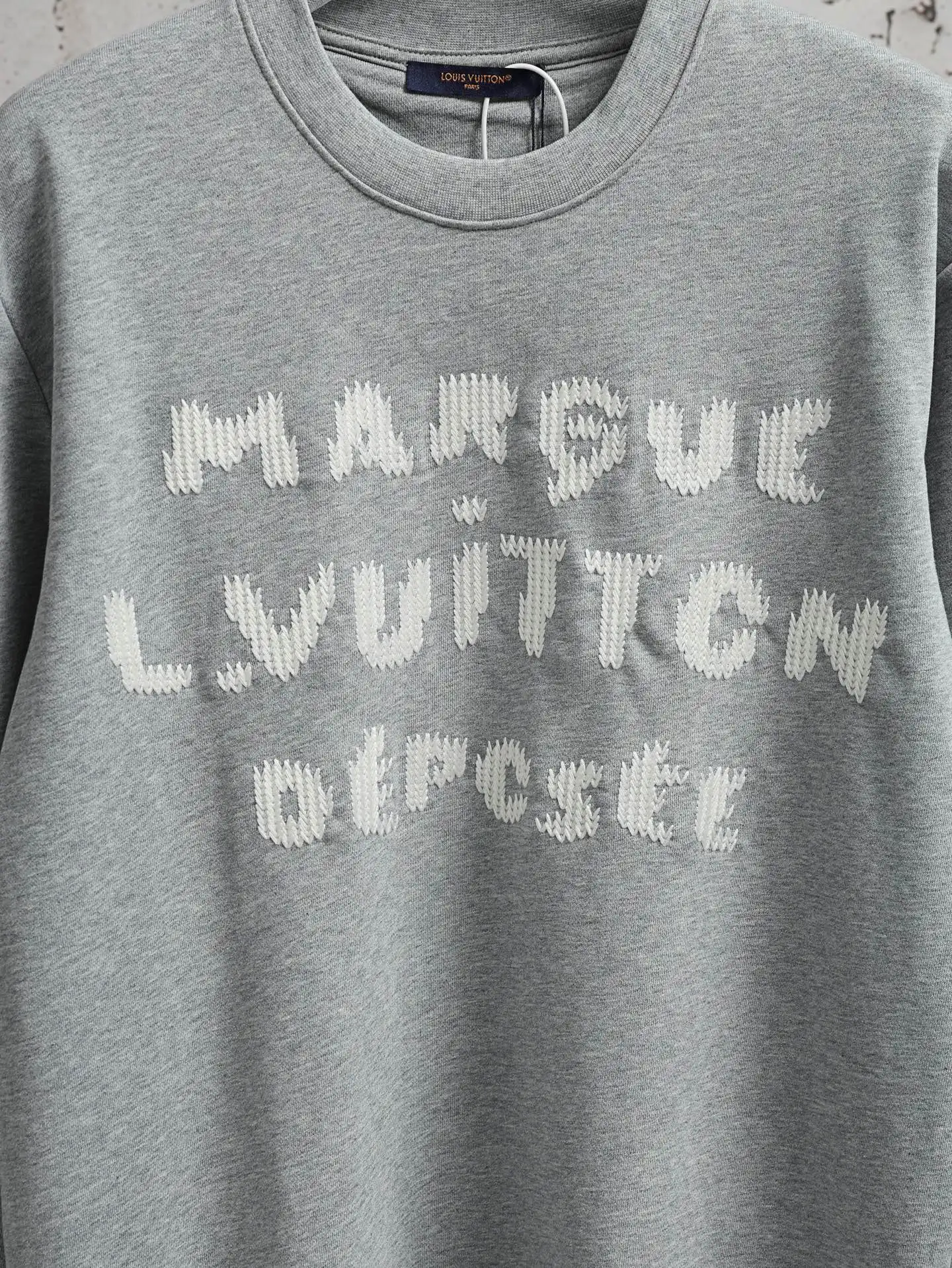 Embroidered Logo Terry Sweatshirt D22021917 — view 3