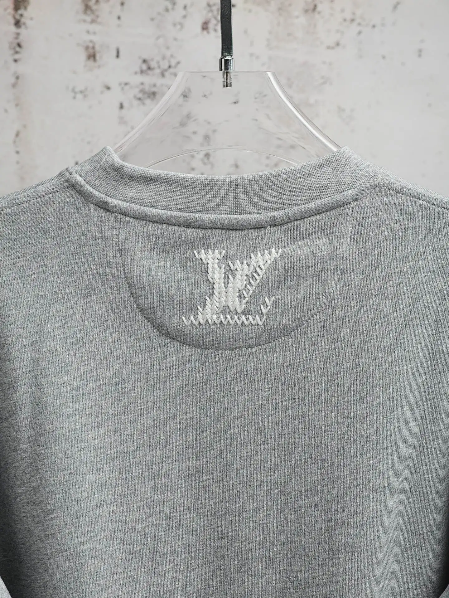 Embroidered Logo Terry Sweatshirt D22021917 — view 4
