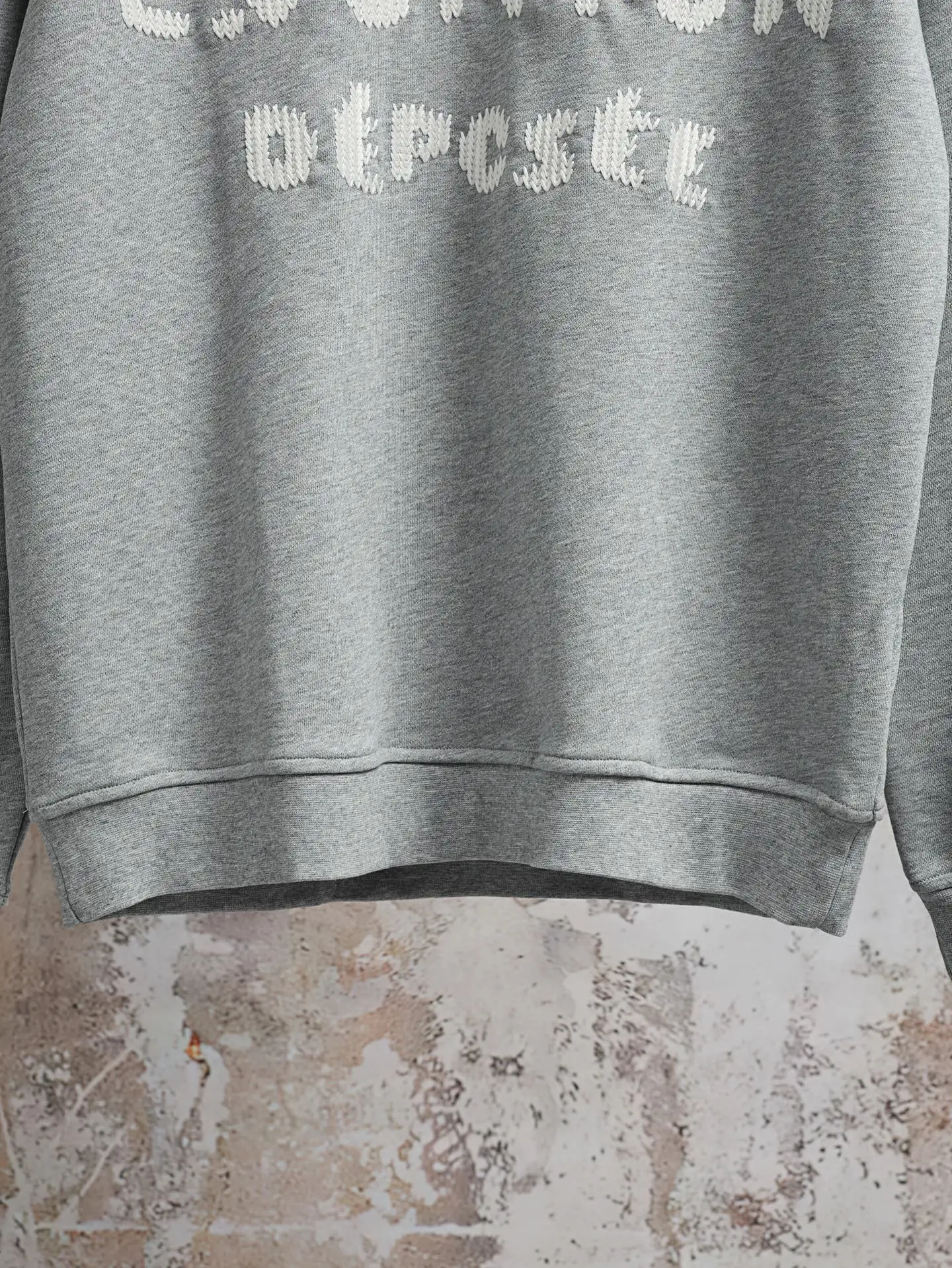 Embroidered Logo Terry Sweatshirt D22021917 — view 7