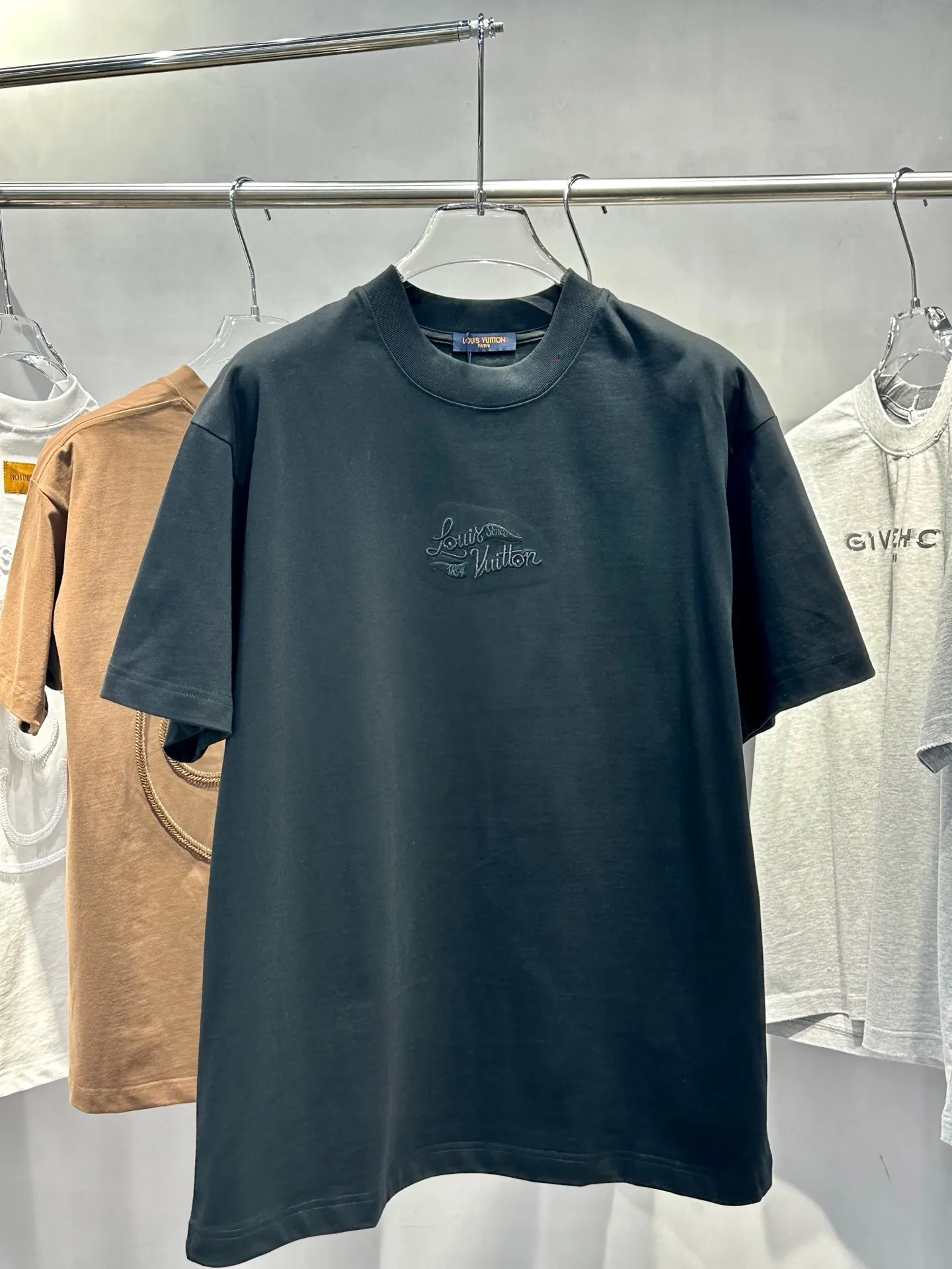 Embroidered Logo Cotton T-Shirt D16519107