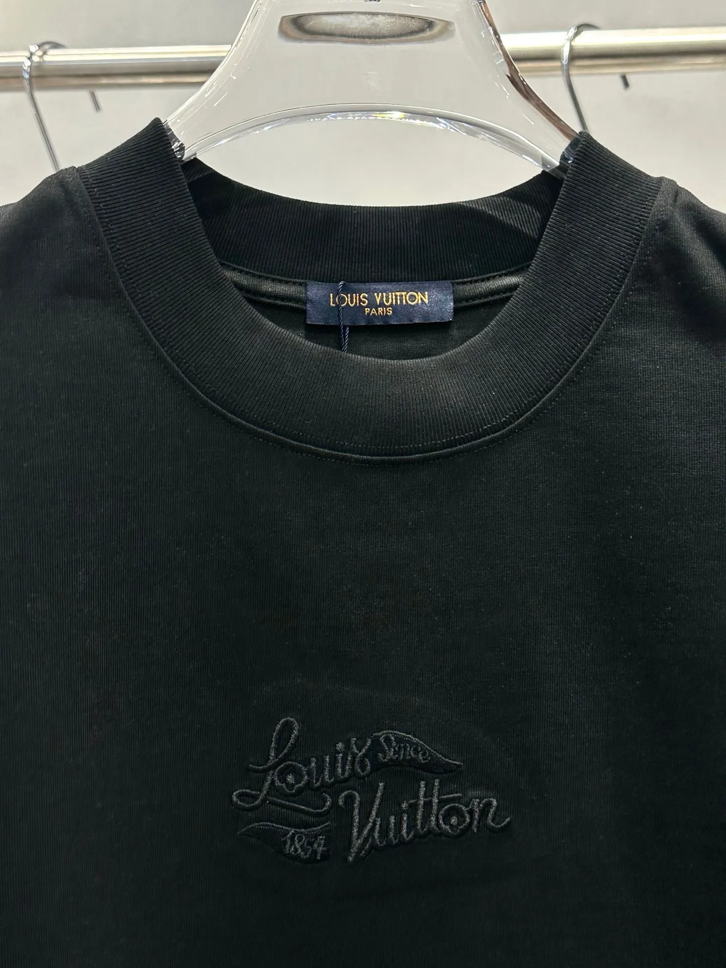 Embroidered Logo Cotton T-Shirt D16519107 — view 3