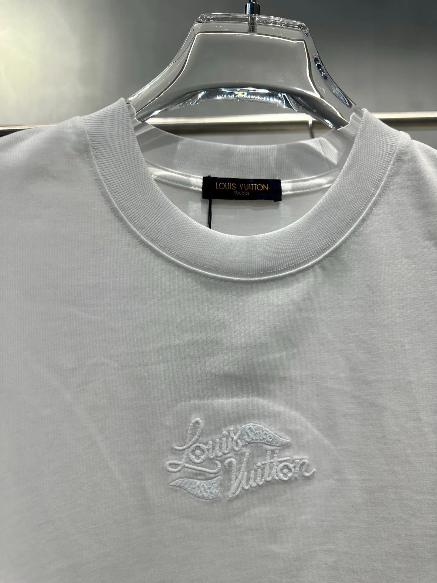 Embossed Logo Cotton T-Shirt D16518992 — view 3