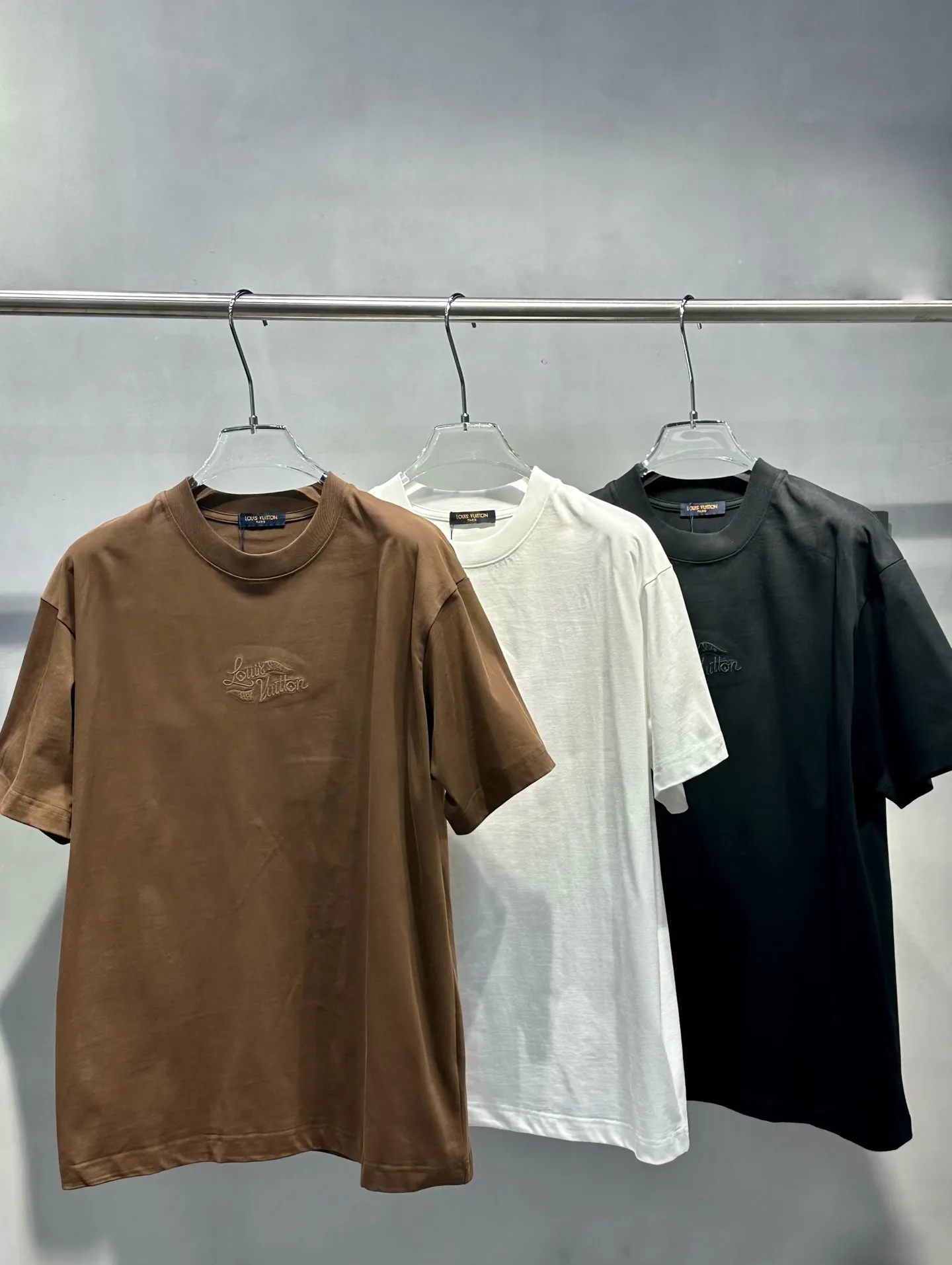 Embossed Logo Cotton T-Shirt D16518992 — view 7
