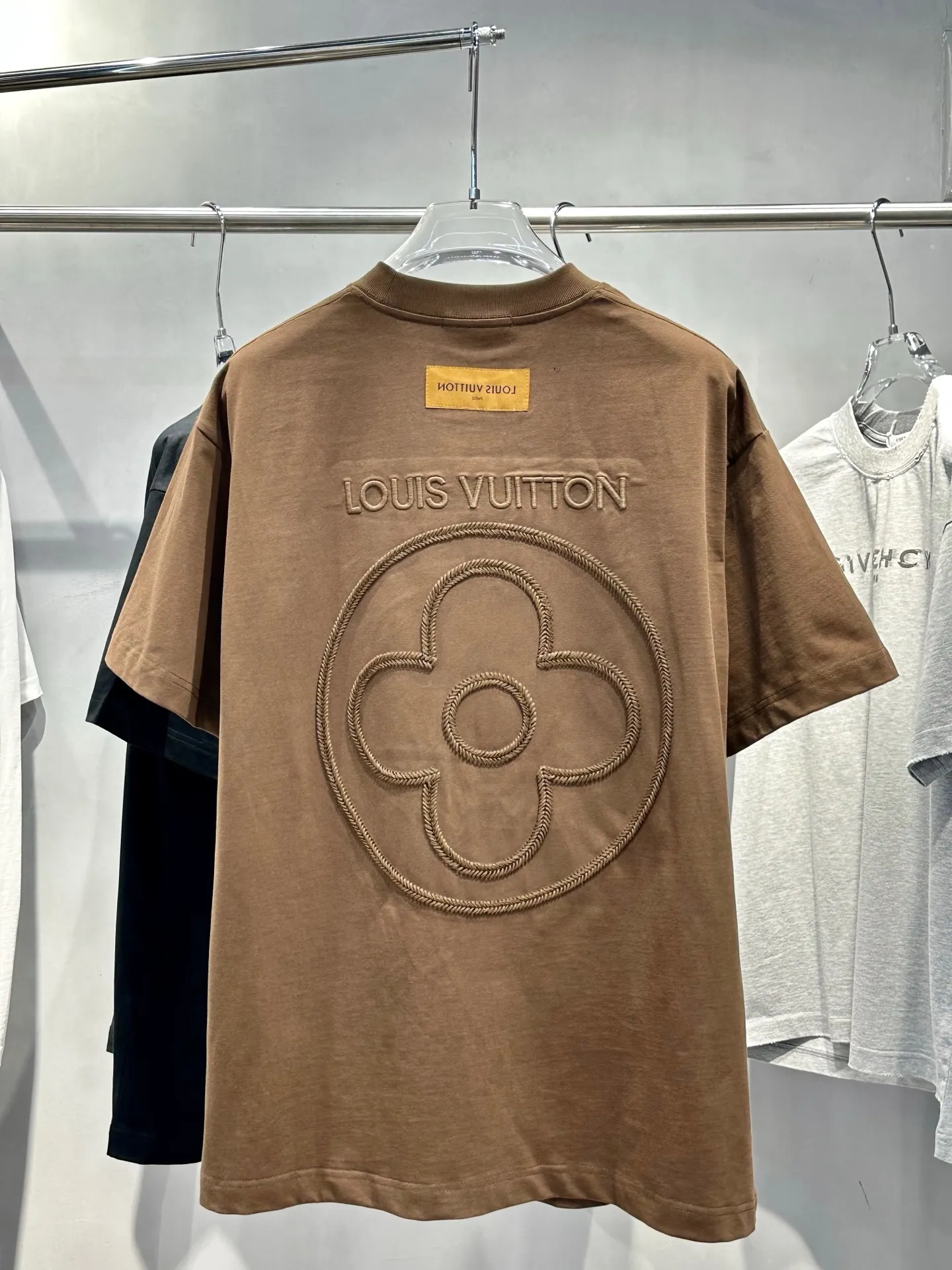 Embroidered Logo Cotton T-Shirt D16518991 — view 2