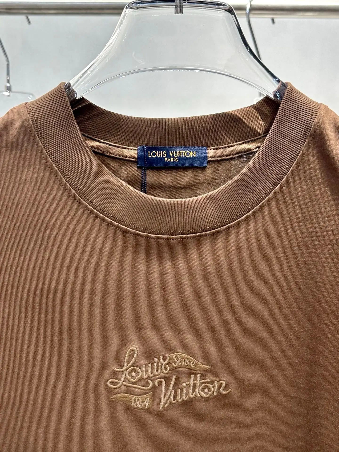 Embroidered Logo Cotton T-Shirt D16518991 — view 3