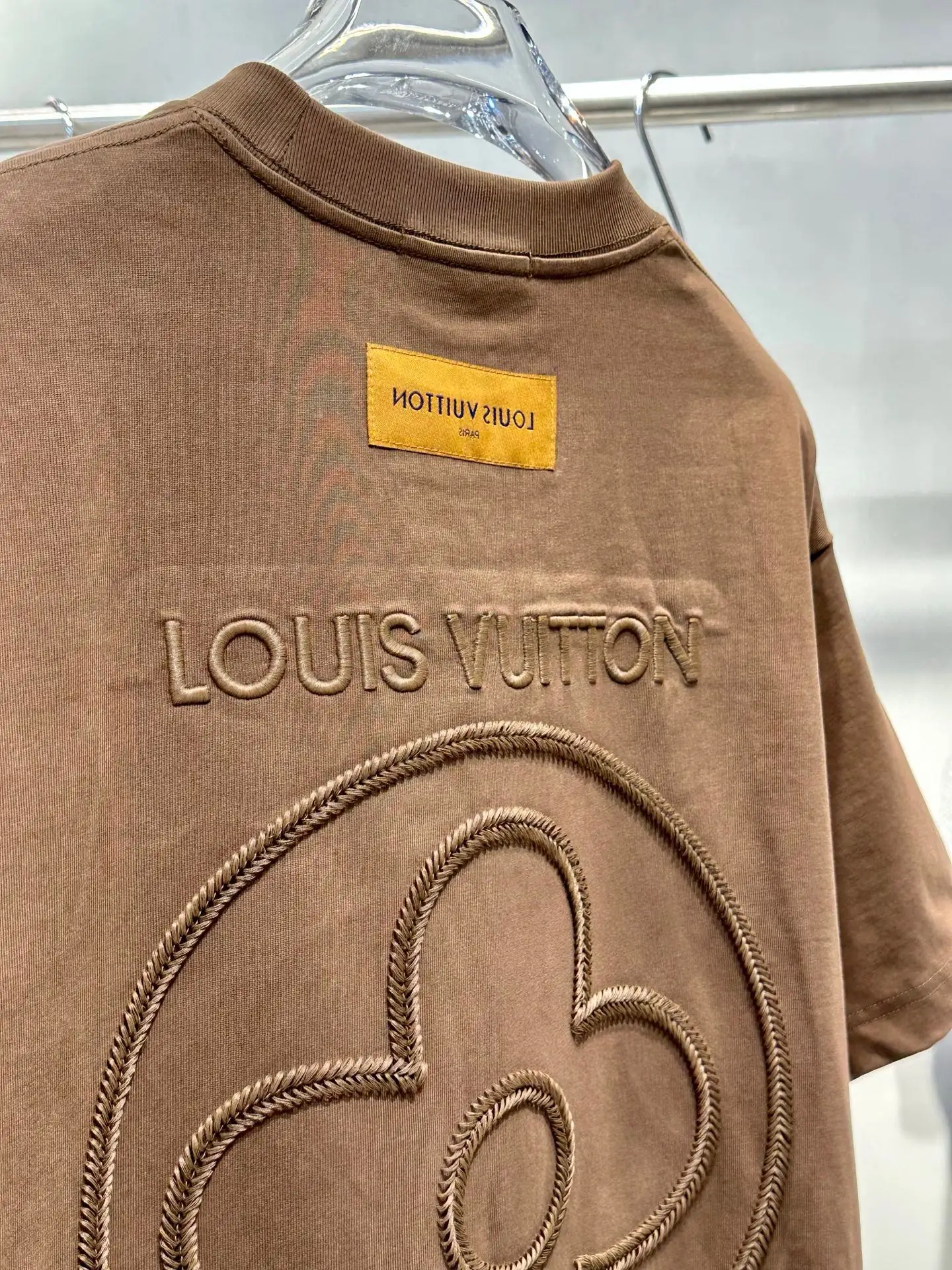 Embroidered Logo Cotton T-Shirt D16518991 — view 4