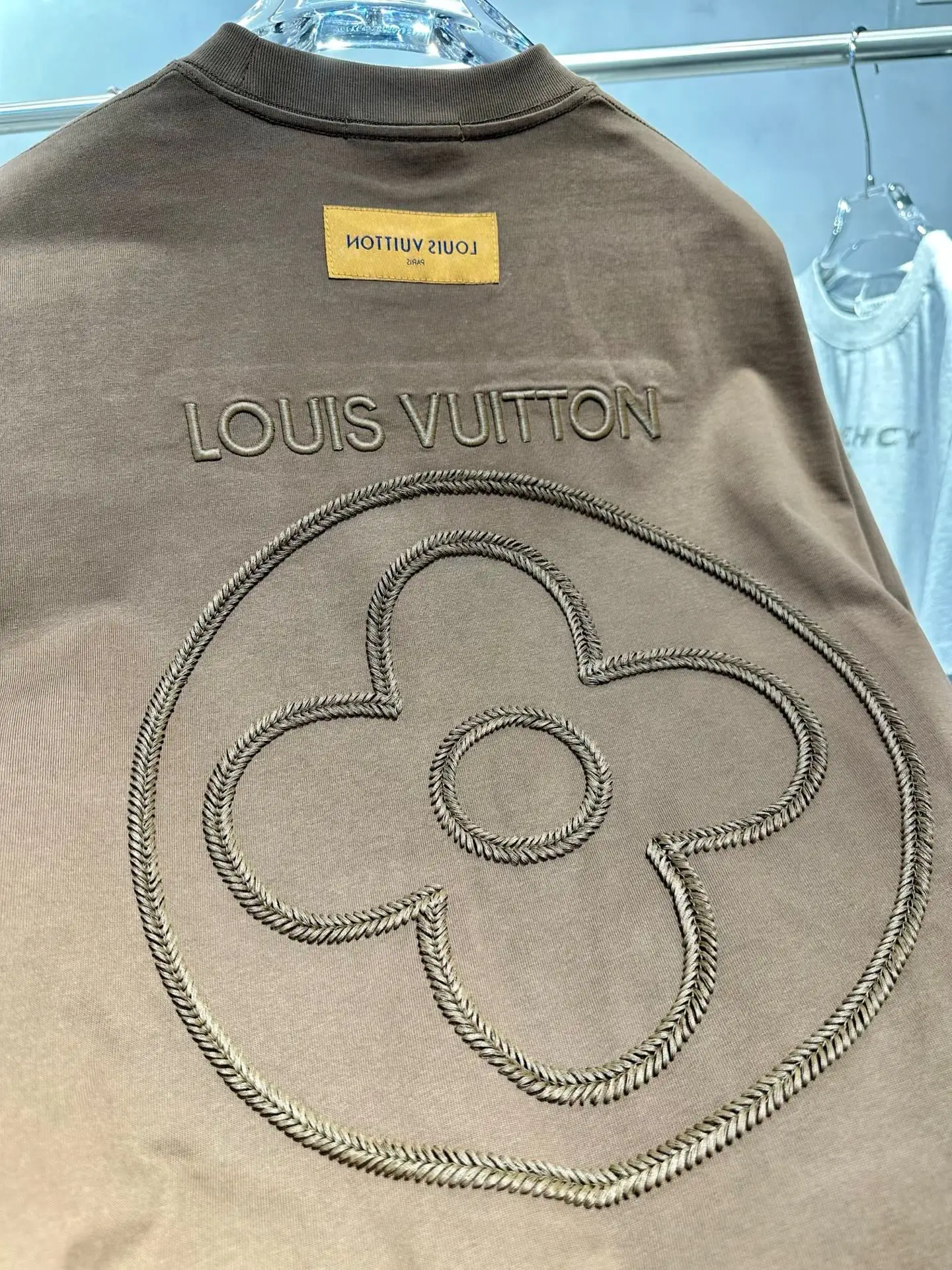 Embroidered Logo Cotton T-Shirt D16518991 — view 5