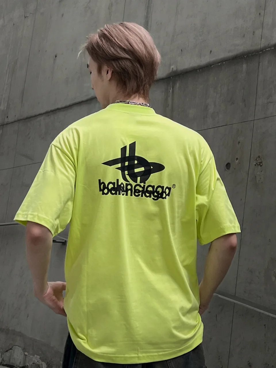 Tape Logo Oversized Cotton T-Shirt D15019949 — view 6