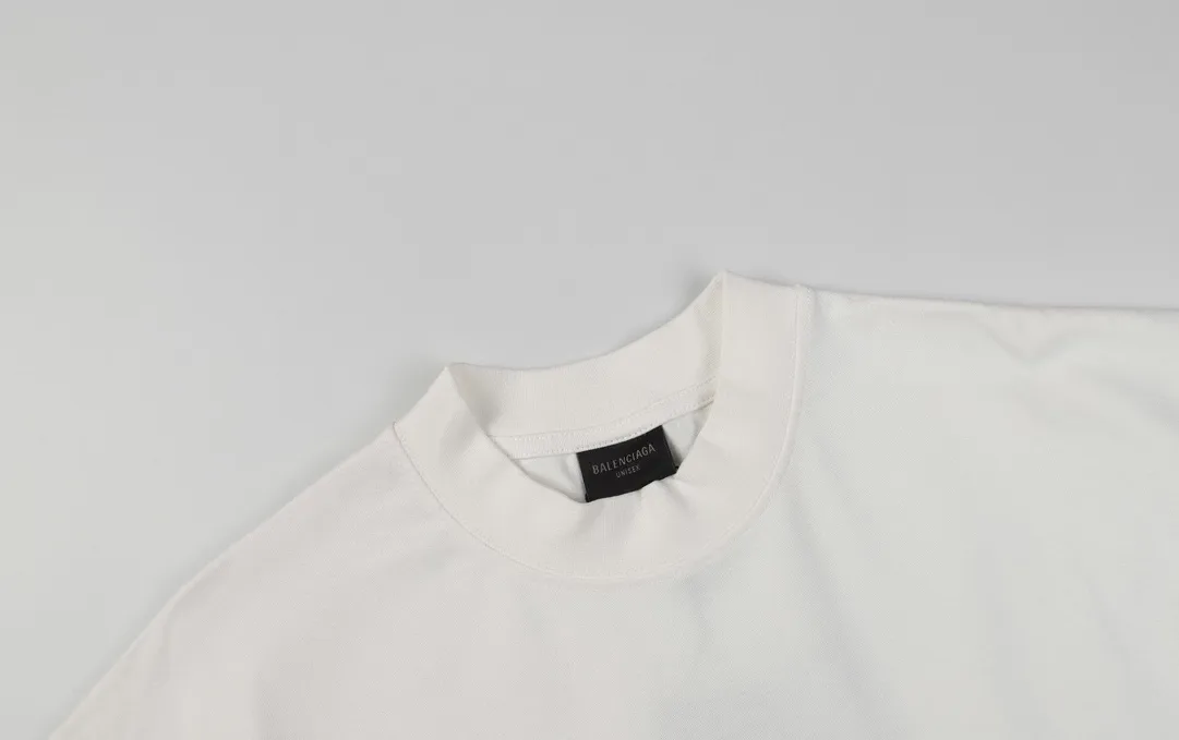 Tape Logo Shadow Print T-Shirt D11519948 — view 3