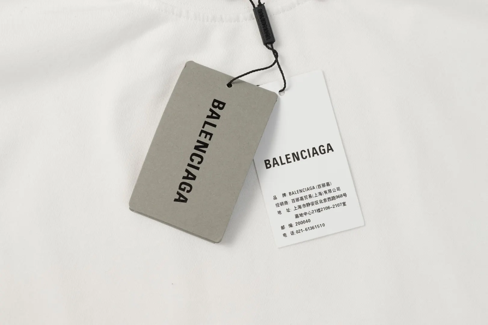 Pierced Oversized Cotton T-Shirt D11519940 — view 6