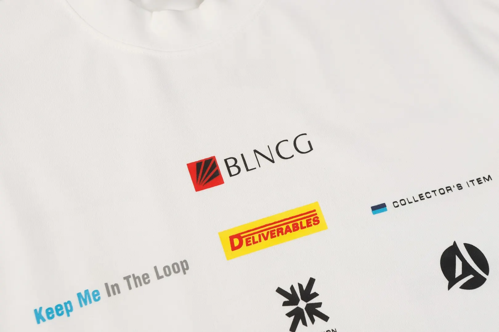 Multi-Logo Graphic Print Oversized T-Shirt D11519955 — view 8