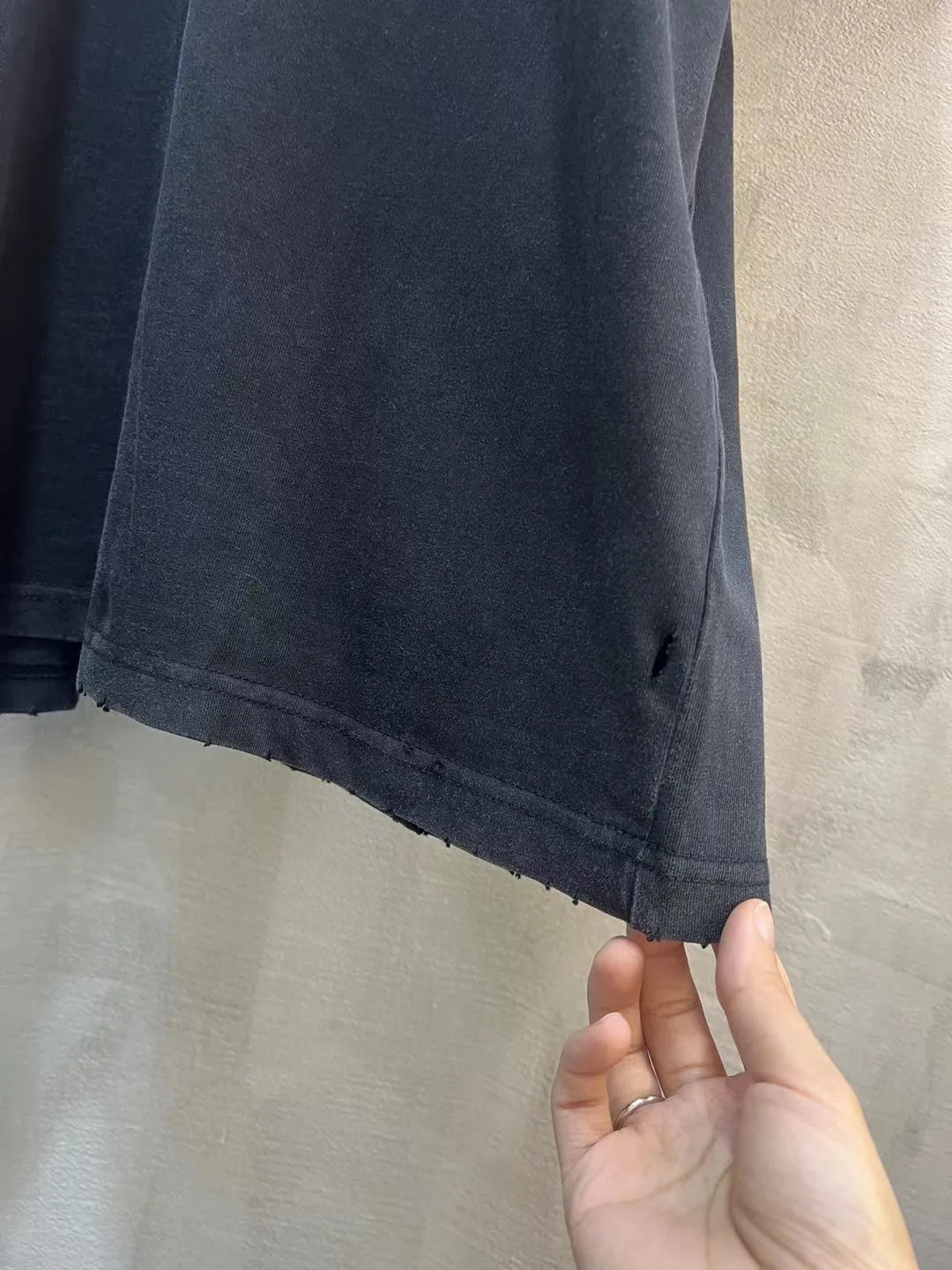 Flame Graphic Oversized Cotton T-Shirt D11519953 — view 5