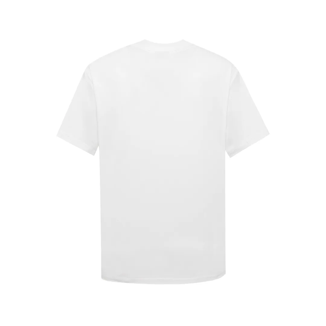 Distressed Logo Print Cotton T-Shirt D11519963 — view 2