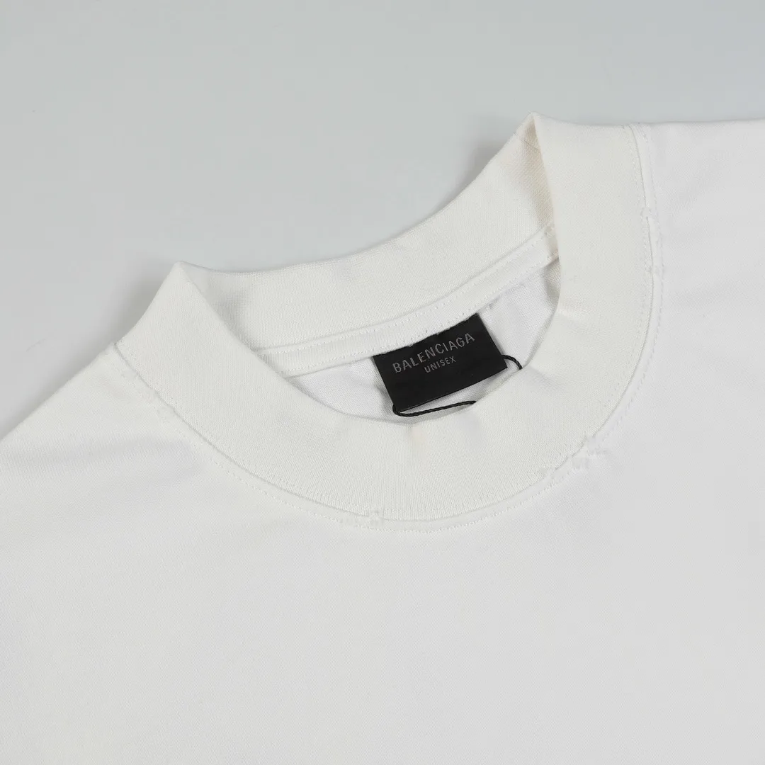 Distressed Logo Print Cotton T-Shirt D11519963 — view 5