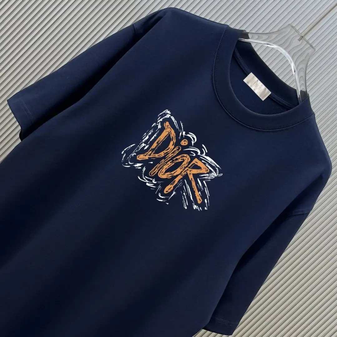 Logo Print Cotton Jersey T-Shirt D12018808 — view 3