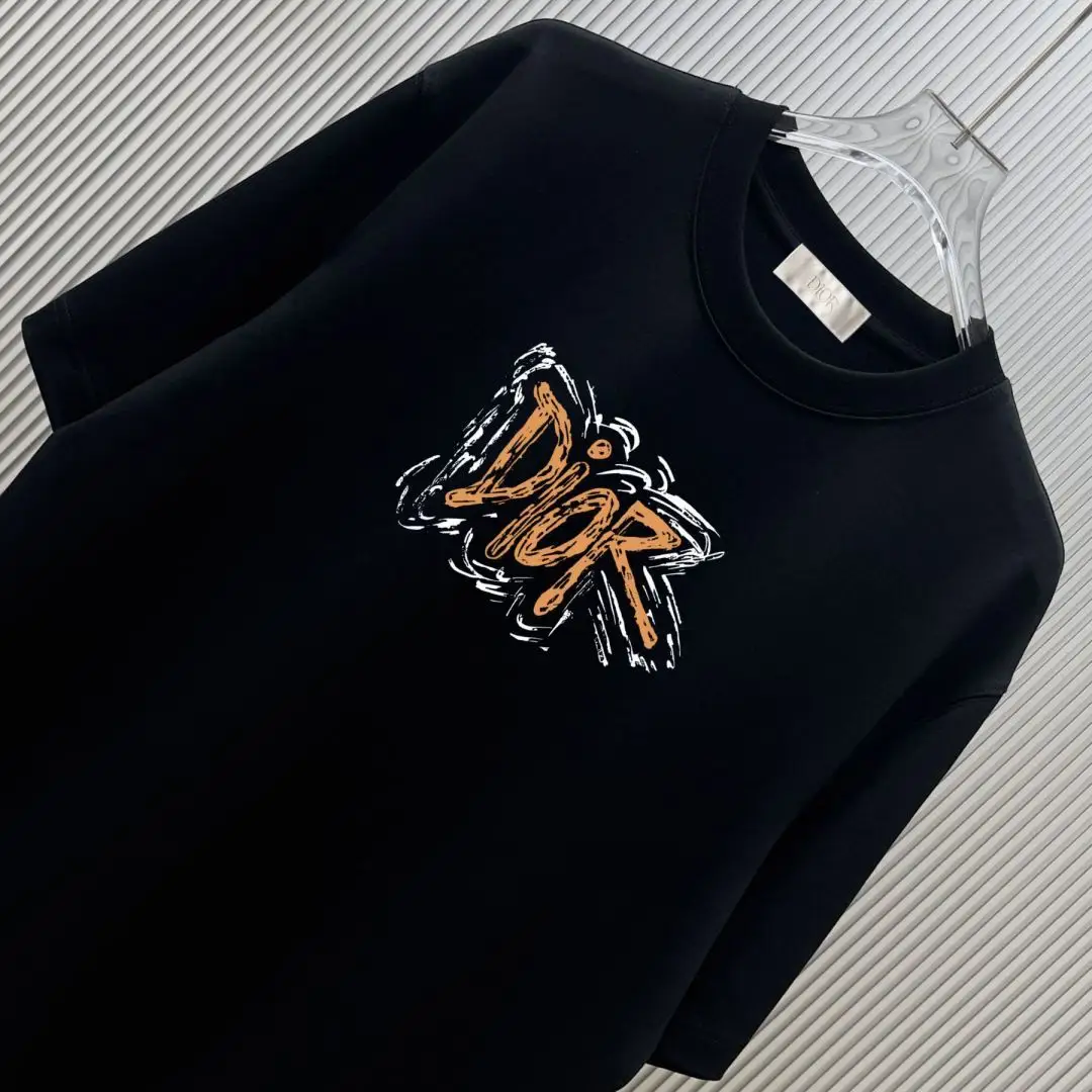 Logo Print Cotton Jersey T-Shirt D12018805 — view 3